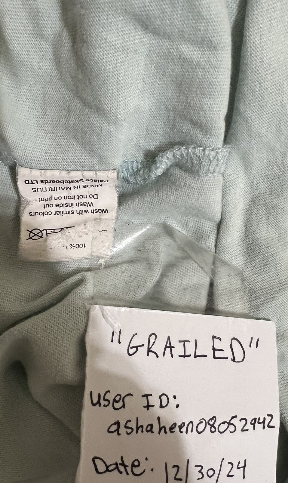 Palace DELISTING in 1hr* Misspelled Palace “Placae” Long sleeveRare Size US L / EU 52-54 / 3 - 17 Thumbnail