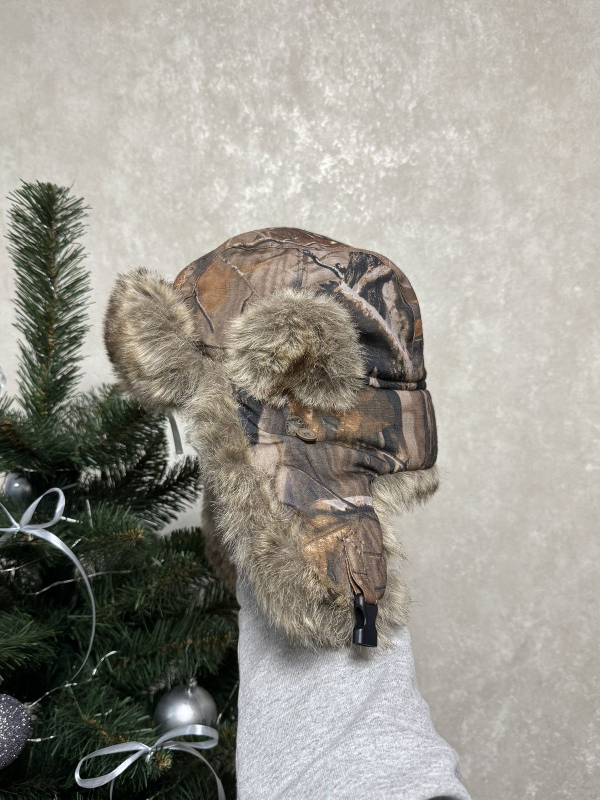 Other Vintage military fur Y2K hype fluffy ushanka hat punk Size ONE SIZE - 4 Thumbnail