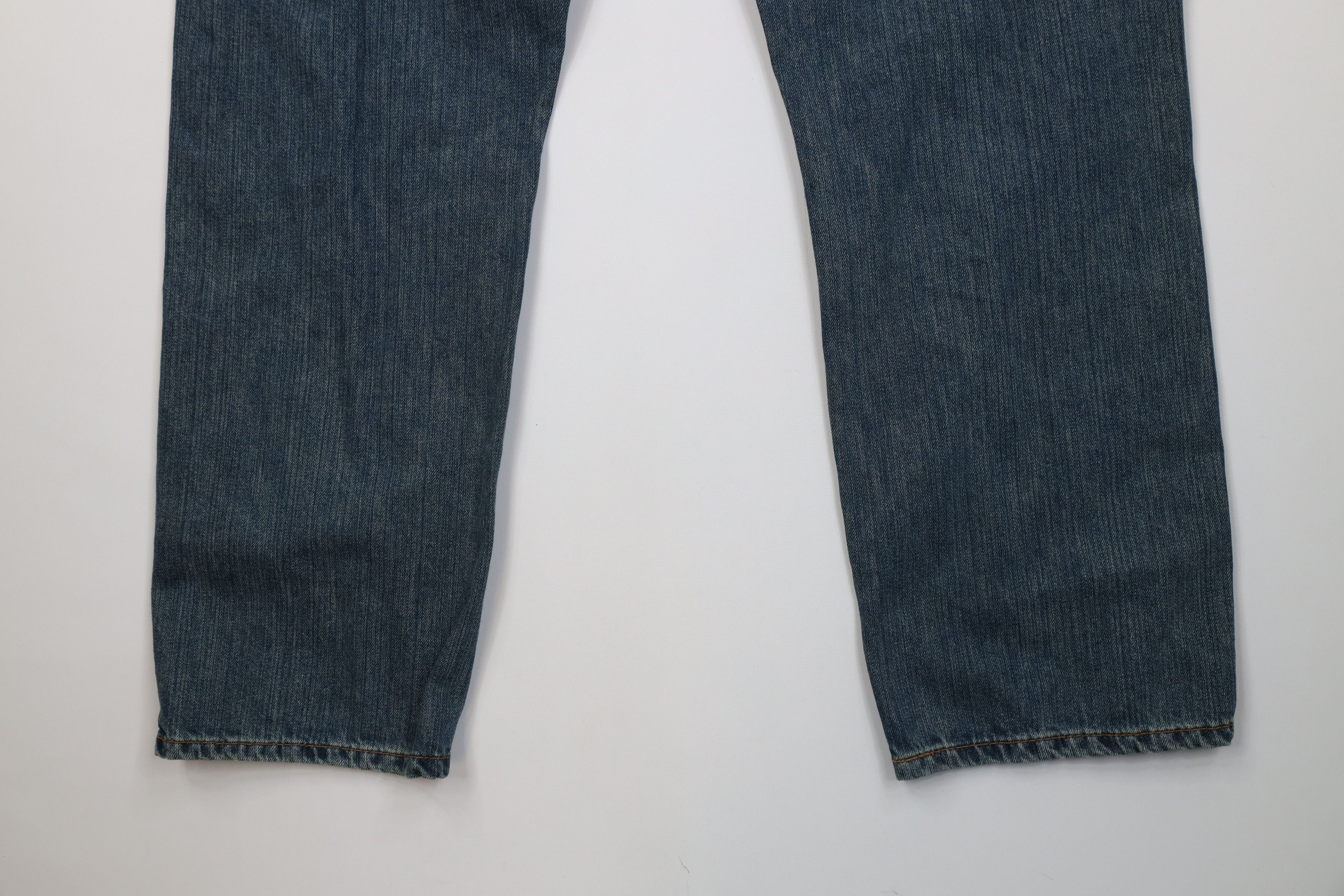 Levi's Vintage Y2K Levis 569 Relaxed Straight Wide Leg Jeans Blue Size US 38 / EU 54 - 13 Thumbnail