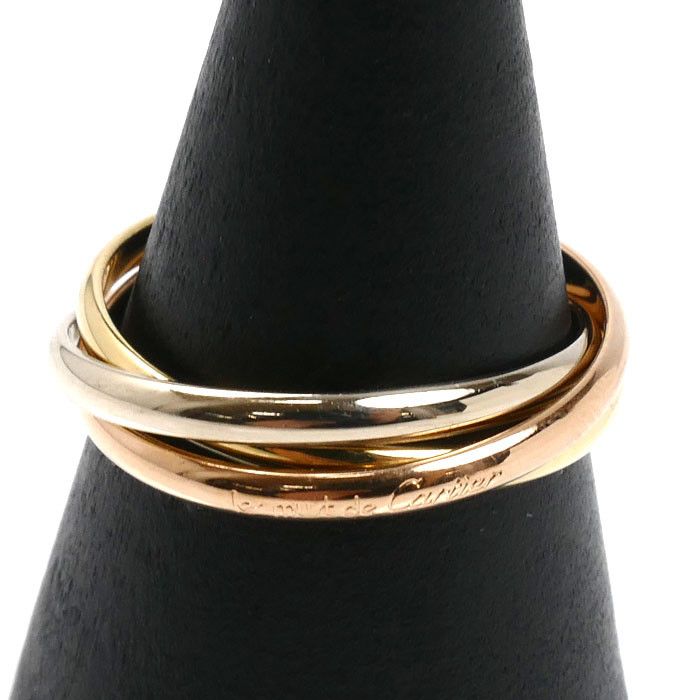 Cartier Cartier Cartier Trinity les must de cartier Au750 Ring Size 55 Precious Metal Ring DUTY FREE for USA Size ONE SIZE - 1 Thumbnail