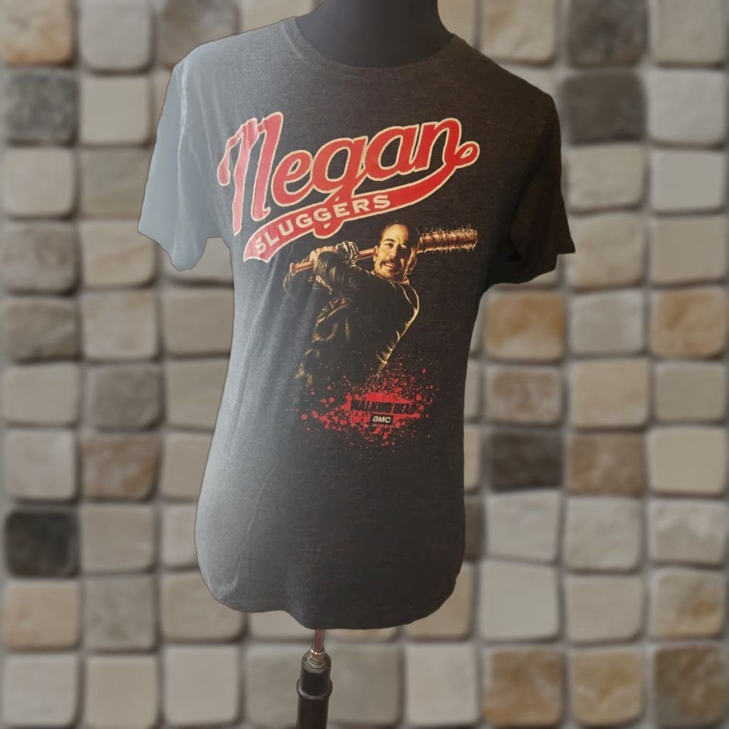 Vintage Loot Crate The Walking Dead Shirt Men’s Medium Gray Negan Sluggers AMC Graphic Size US M / EU 48-50 / 2 - 1 Thumbnail