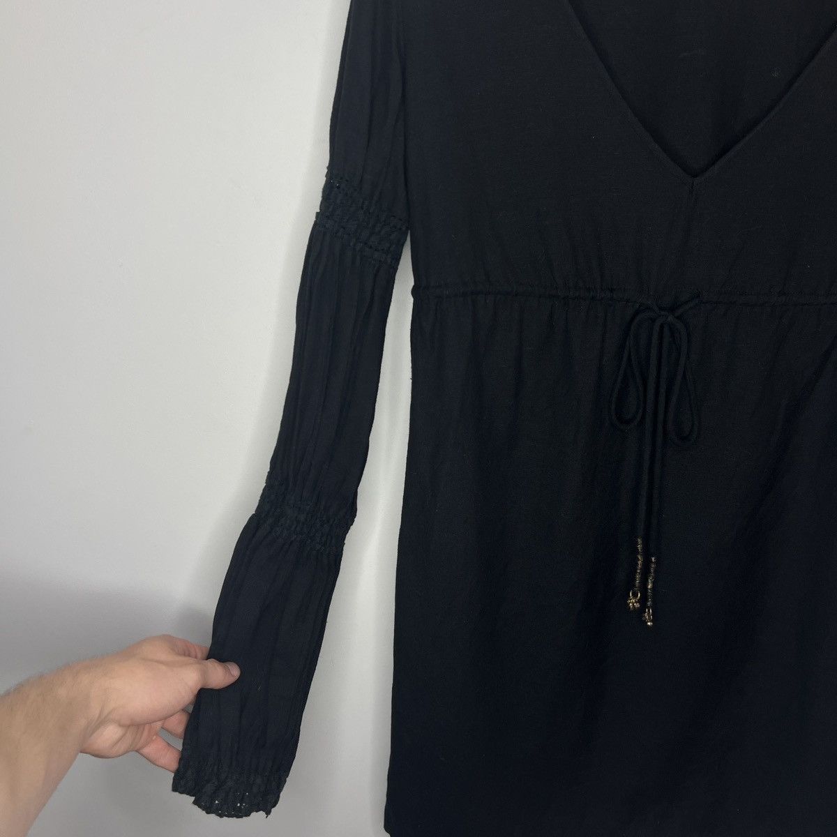 Miss Sixty Miss Sixty Black Avant Garde Long Sleeve Size S / US 4 / IT 40 - 5 Thumbnail