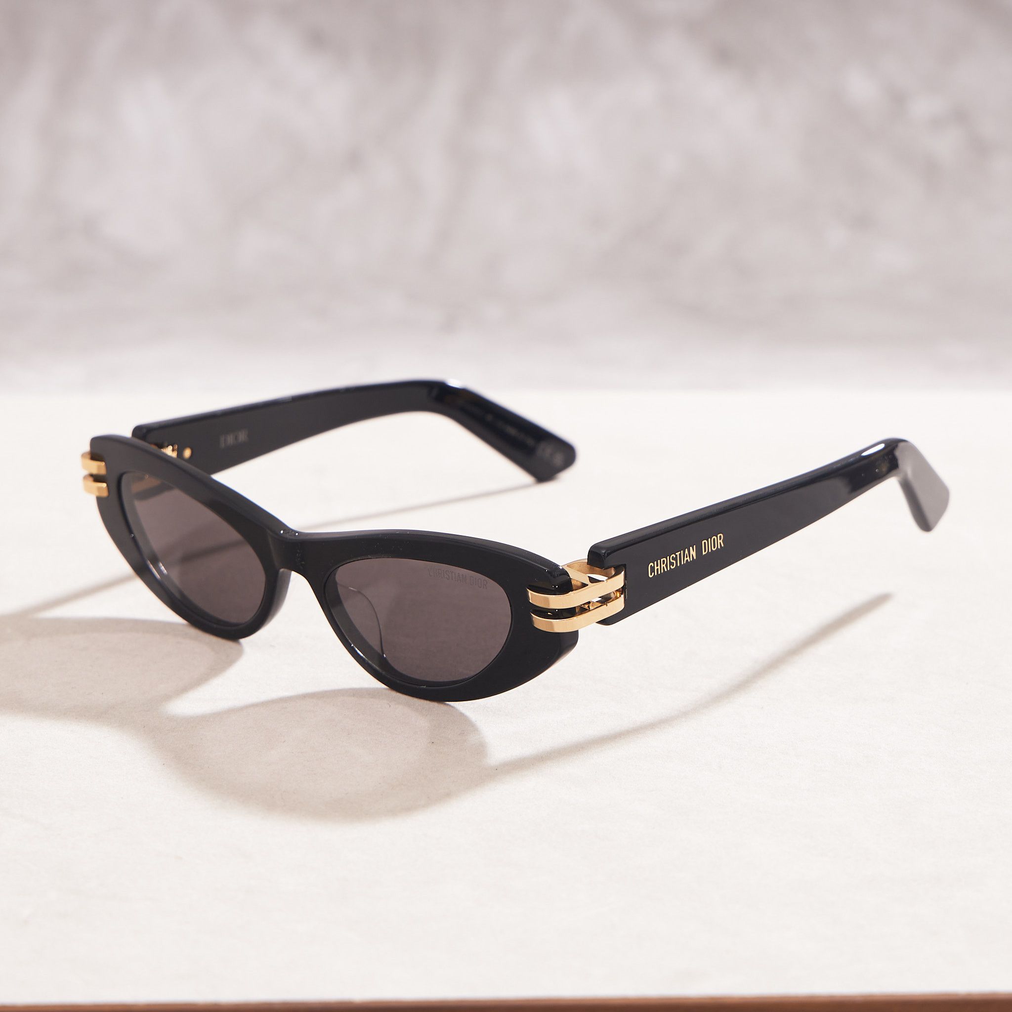 Dior DIOR CDIOR B1U Black Butterfly Sunglasses Size ONE SIZE - 1 Thumbnail