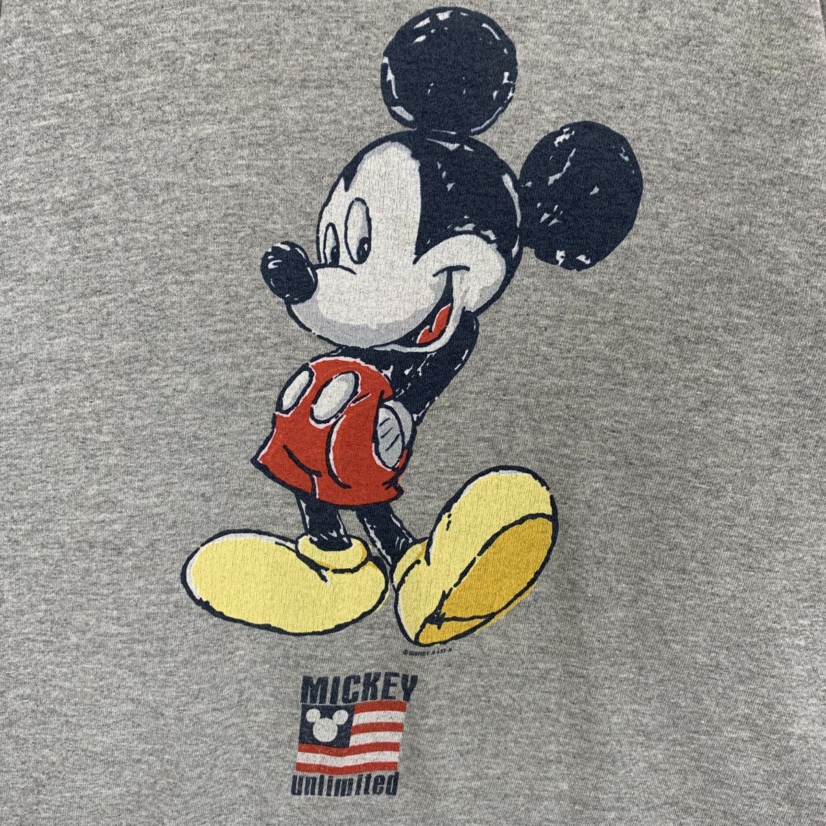 Disney × Mickey Mouse × Vintage Vintage Disney Mickey Unlimited Sweatshirt Size M / US 6-8 / IT 42-44 - 4 Thumbnail