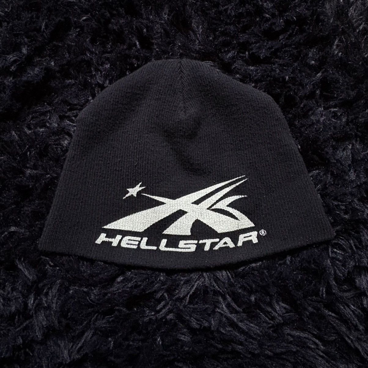 帽子 Hellstar Beanie Hellstar Starry Night Beanie Black Men's - FW23 - US