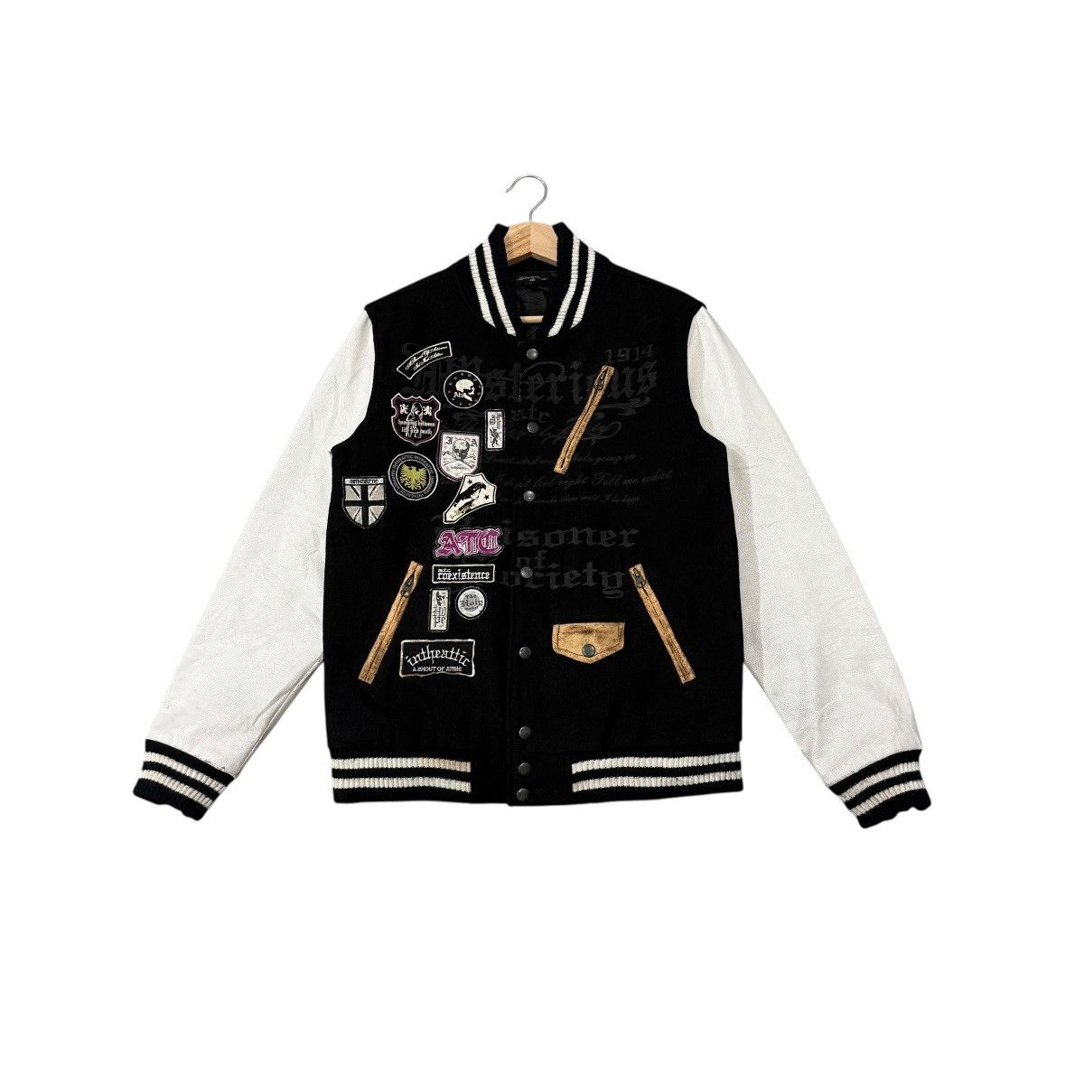 In The Attic Vintage In The Attic Homme Seditionaries Varsity Jacket Size US M / EU 48-50 / 2 - 1 Thumbnail