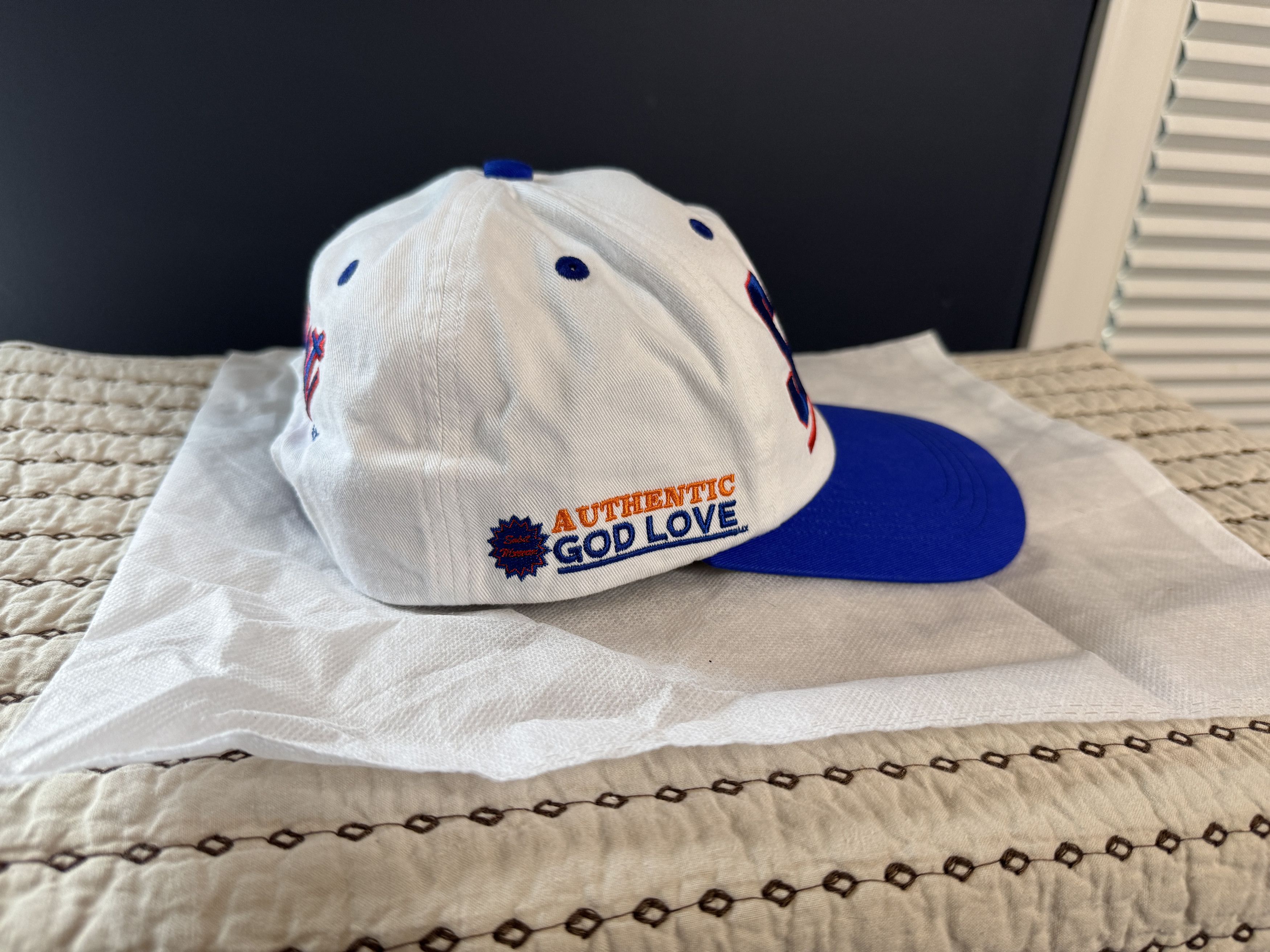 Saint Michael SAINT MICHAEL 'AUTHENTIC GOD LOVE' SNAPBACK NY GIANTS OS Size ONE SIZE - 4 Thumbnail