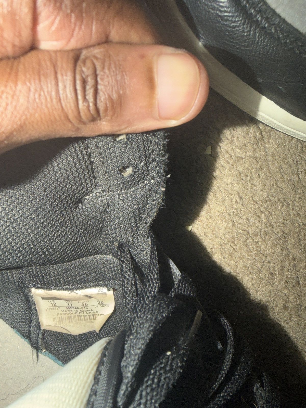 Jordan Brand Jordan 1 Shadow High Size US Men’s 12 Size US 12 / EU 45 - 6 Thumbnail
