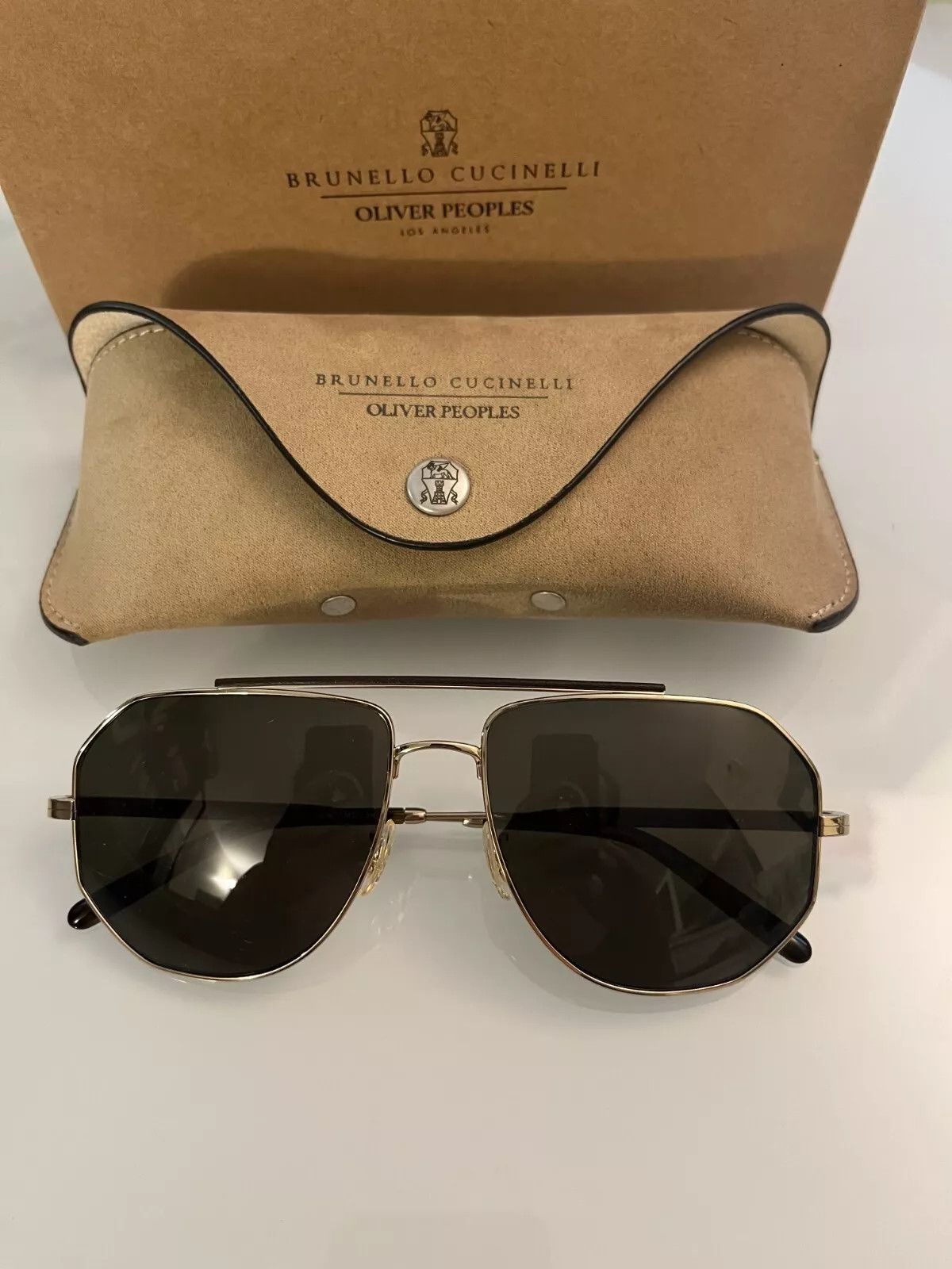 Oliver Peoples Brunello Cucinelli Collection MORALDO 59mm SUN Size ONE SIZE - 3 Thumbnail