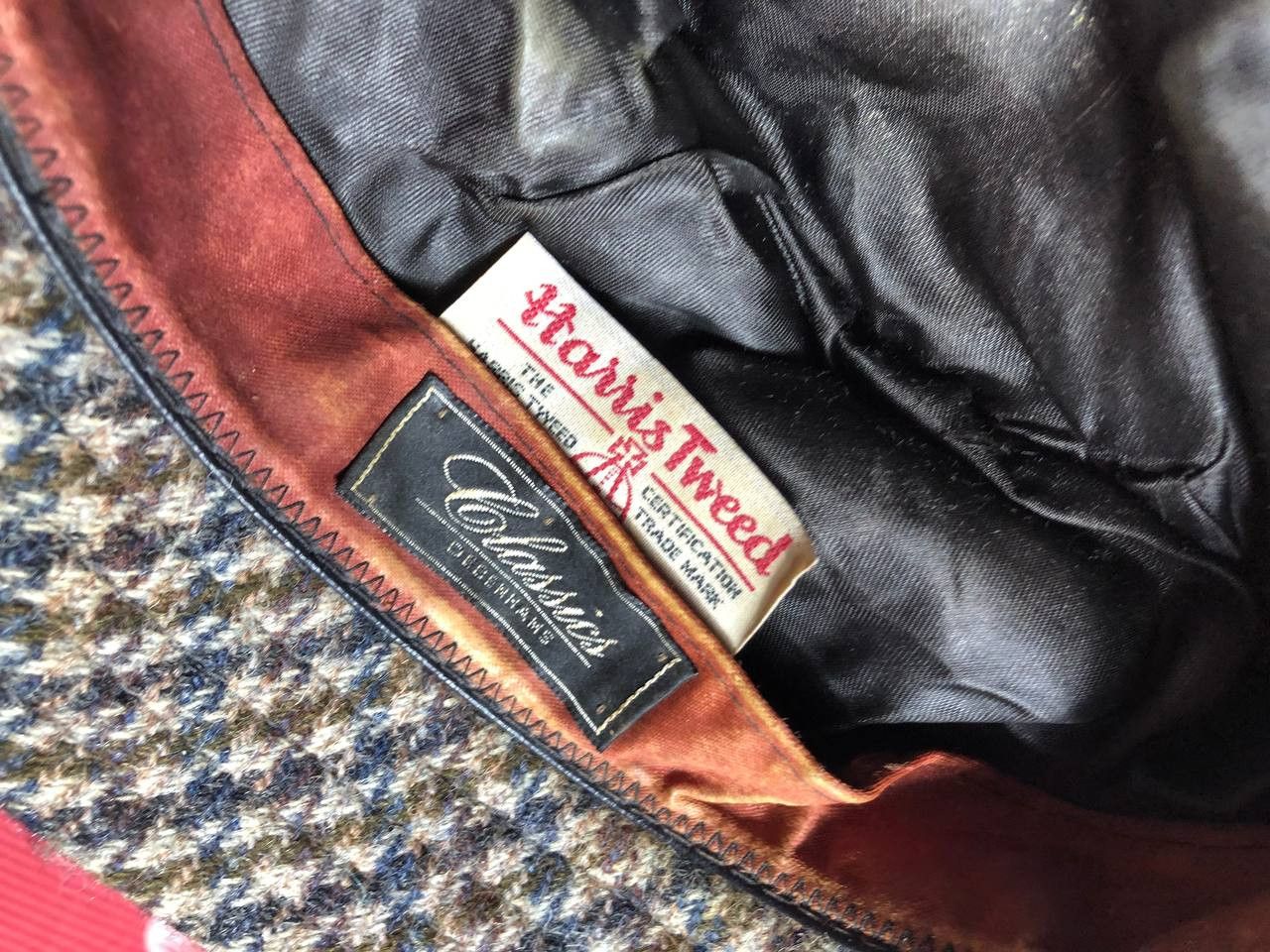 Harris Tweed × Vintage Vintage Harris Tweed hat Men's Size ONE SIZE - 2 Thumbnail