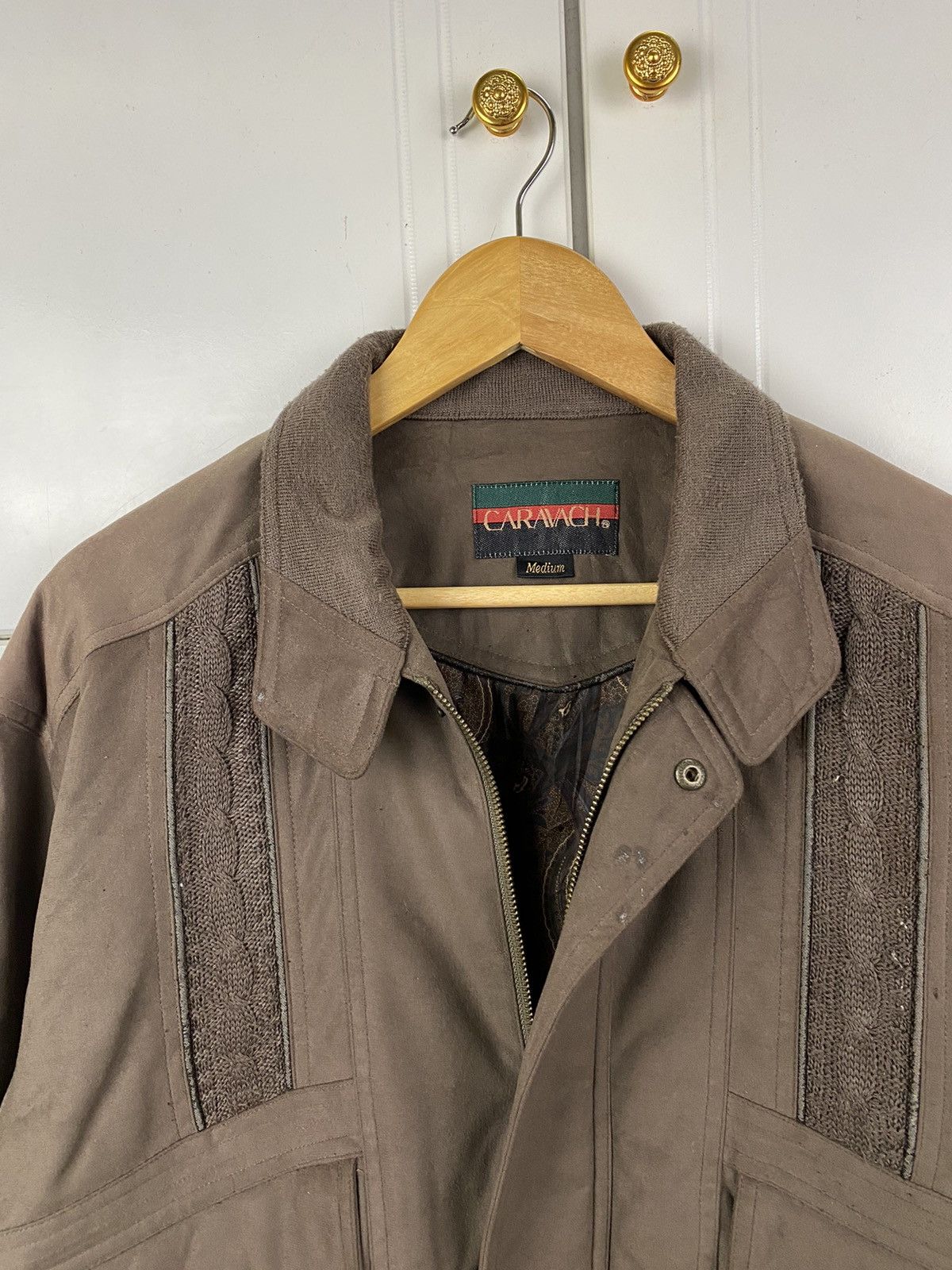 Japanese Brand × Vintage Vintage Caravach Jacket Bomber Size US M / EU 48-50 / 2 - 4 Thumbnail