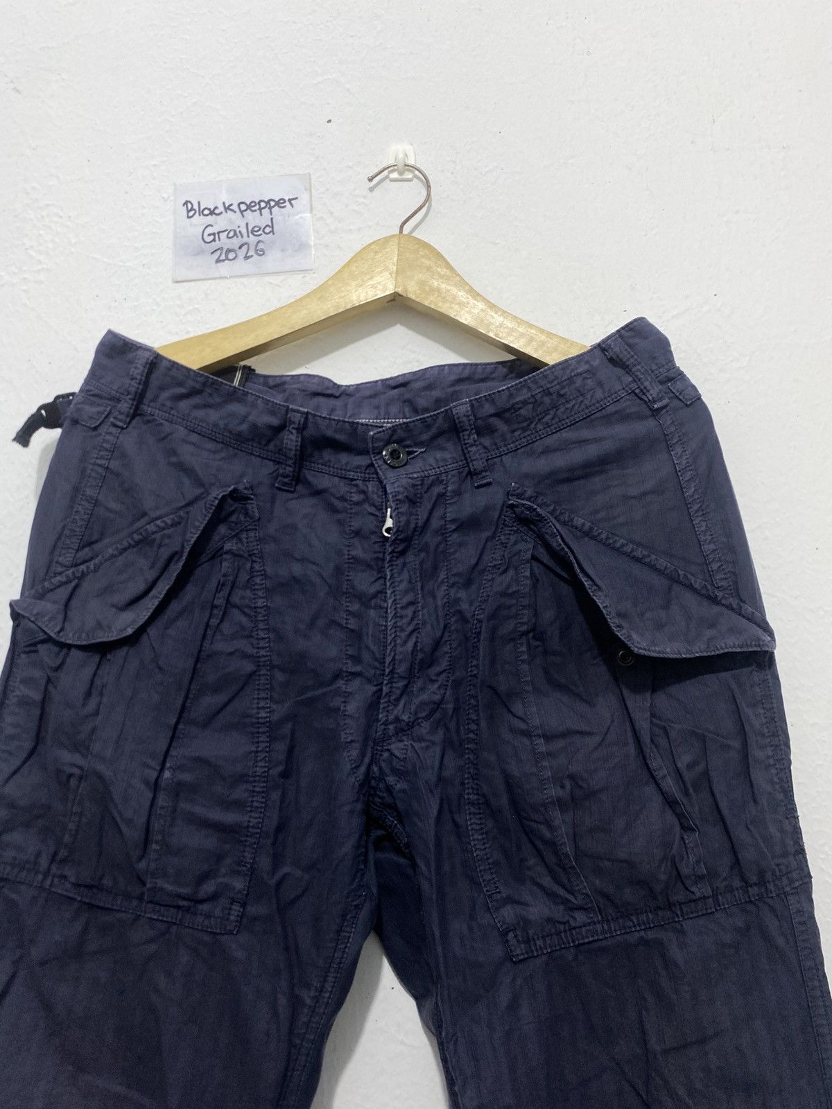 Stone Island Vintage Stone Island Rare Badge Pants Size US 30 / EU 46 - 3 Thumbnail