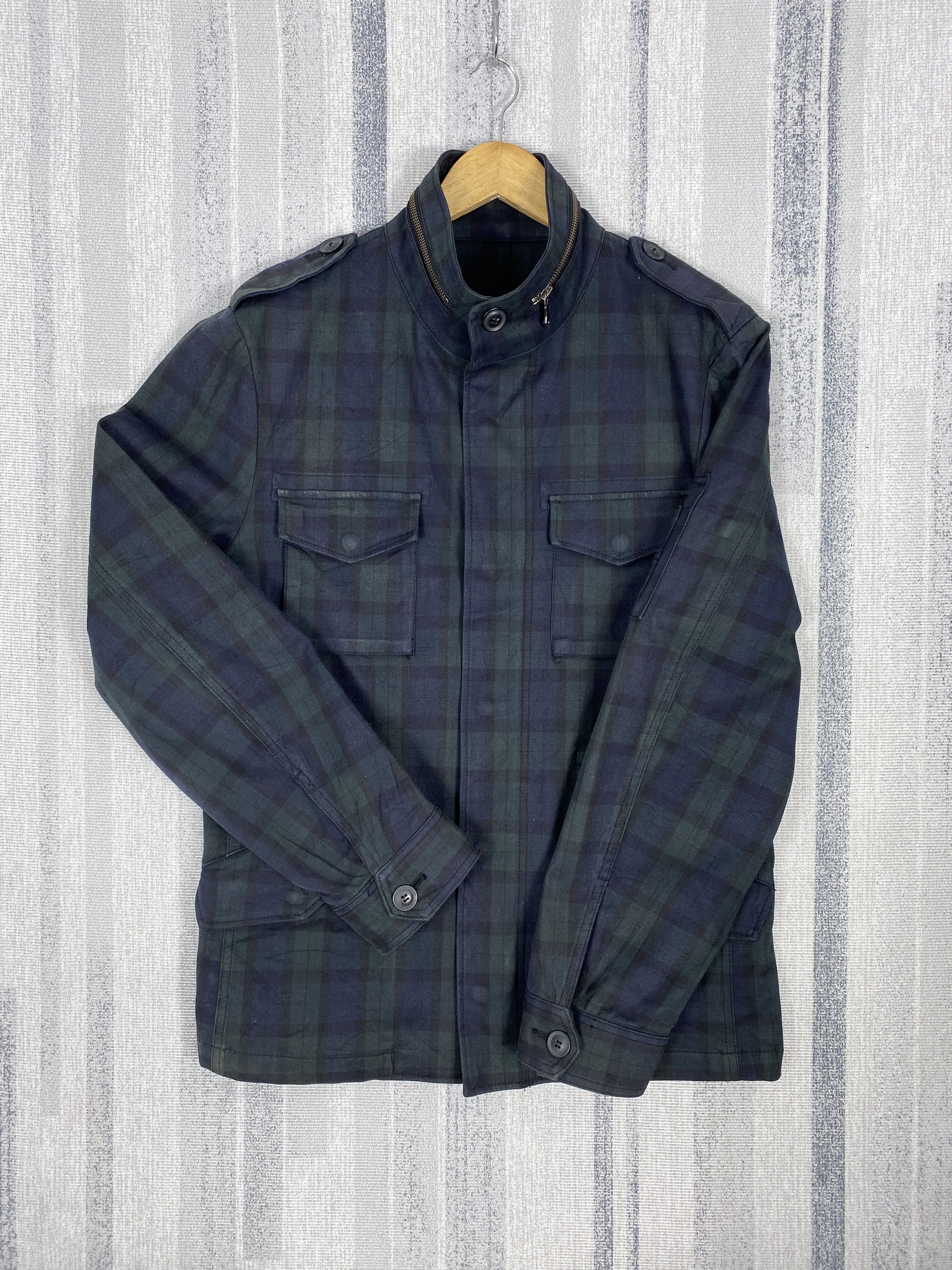 Takeo Kikuchi Vintage TK Mix Pice Checkered Jacket K0174 Size US S / EU 44-46 / 1 - 6 Thumbnail