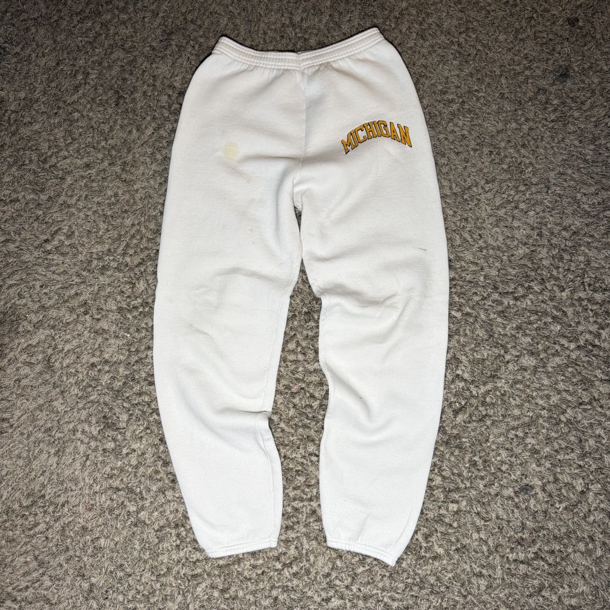 Vintage Vintage Michigan Wolverines Sweatpants Sz S Size US 32 / EU 48 - 1 Thumbnail