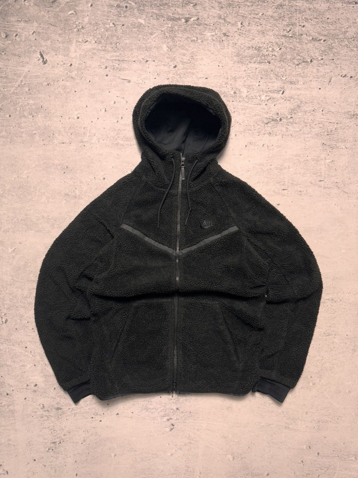 Nike × Vintage NIKE VINTAGE BASIC LOGO OVERSIZE BOXY ZIP HOODIE Size US S / EU 44-46 / 1 - 1 Thumbnail