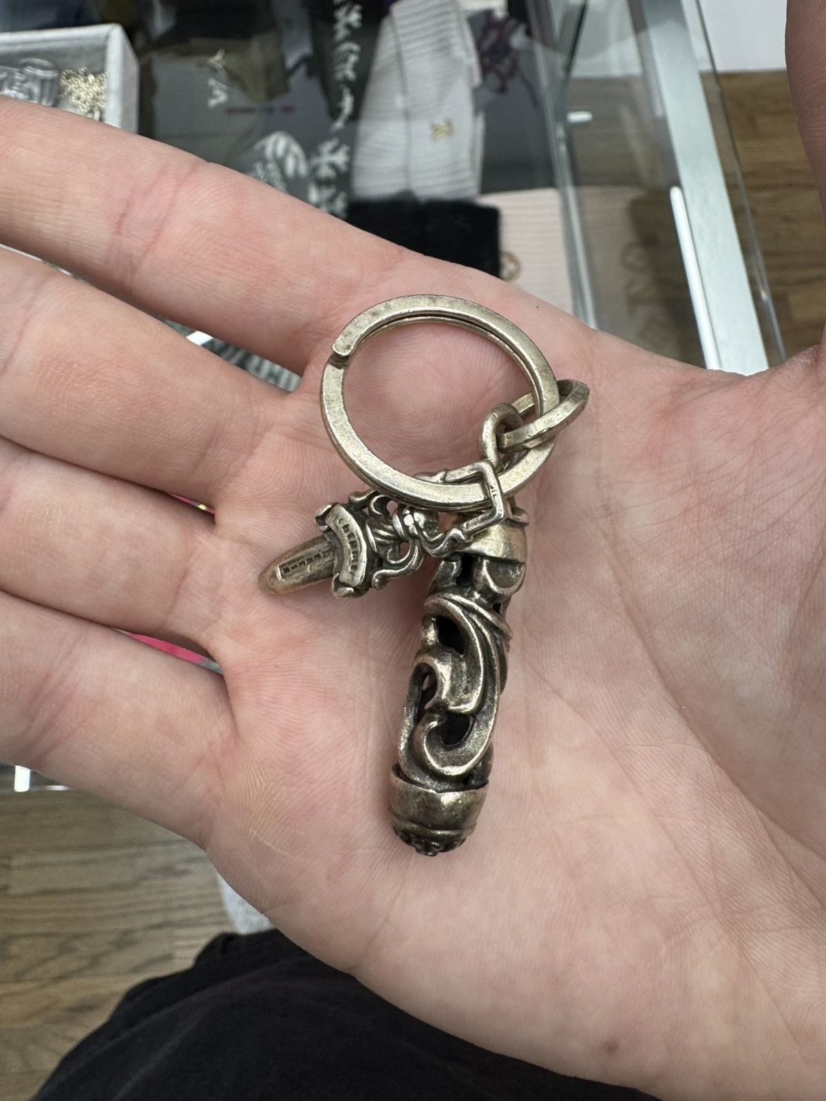 Chrome Hearts Chrome Hearts Dagger + Roller Keychain Size ONE SIZE - 8 Thumbnail