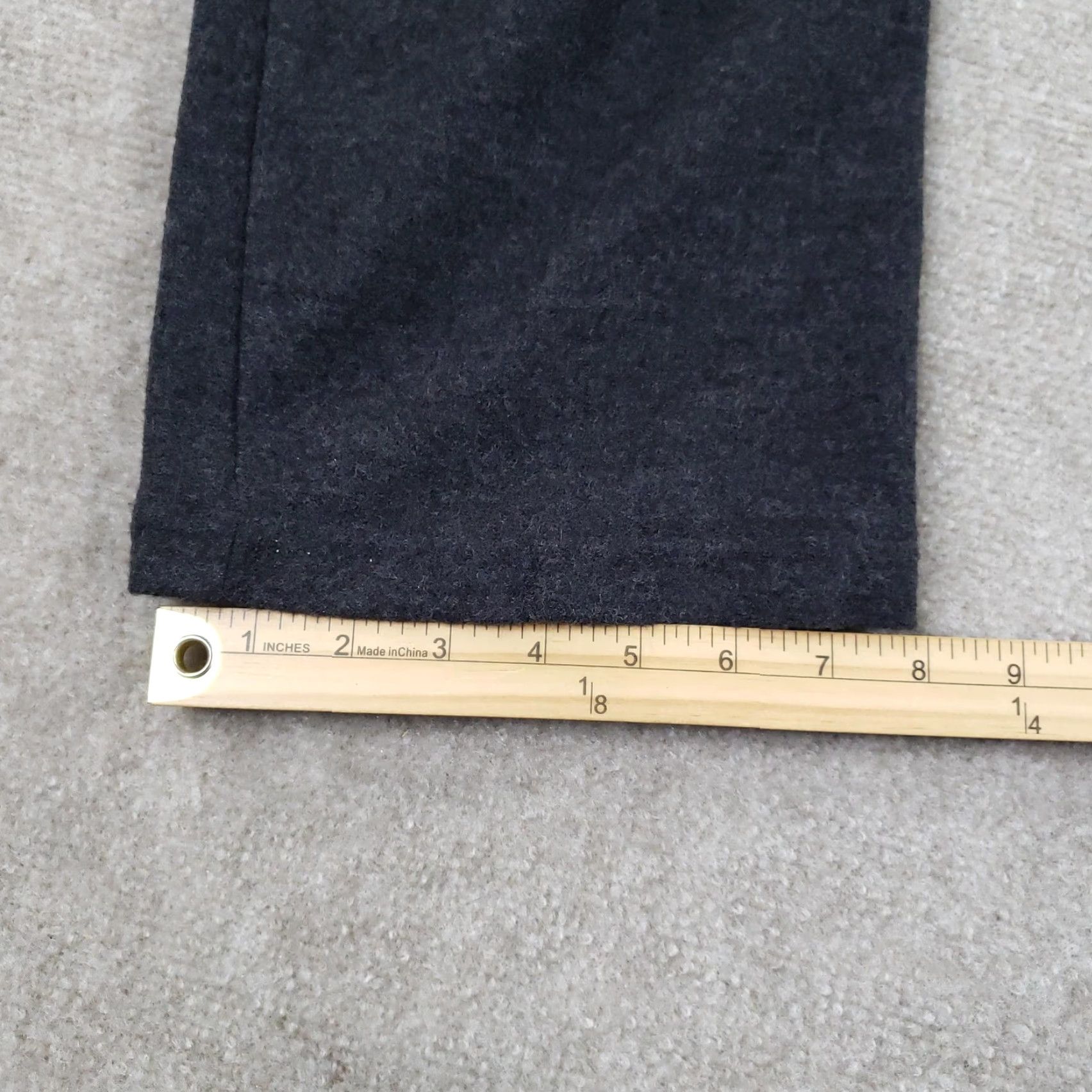 Eileen Fisher Eileen Fisher Pants Womens Medium Dark Gray Knit Pull On Straight Leg USA Size 32" / US 10 / IT 46 - 4 Thumbnail