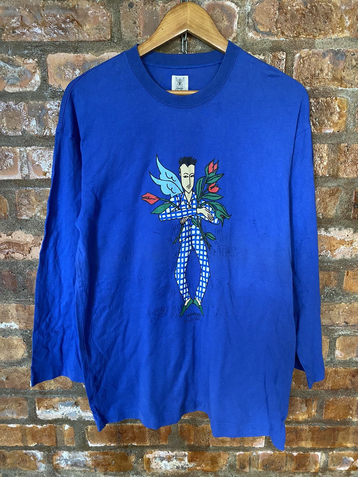 Iceberg × Japanese Brand × Jean Charles De Castelbajac 1990s iconic portrait ls Size US L / EU 52-54 / 3 - 2 Thumbnail