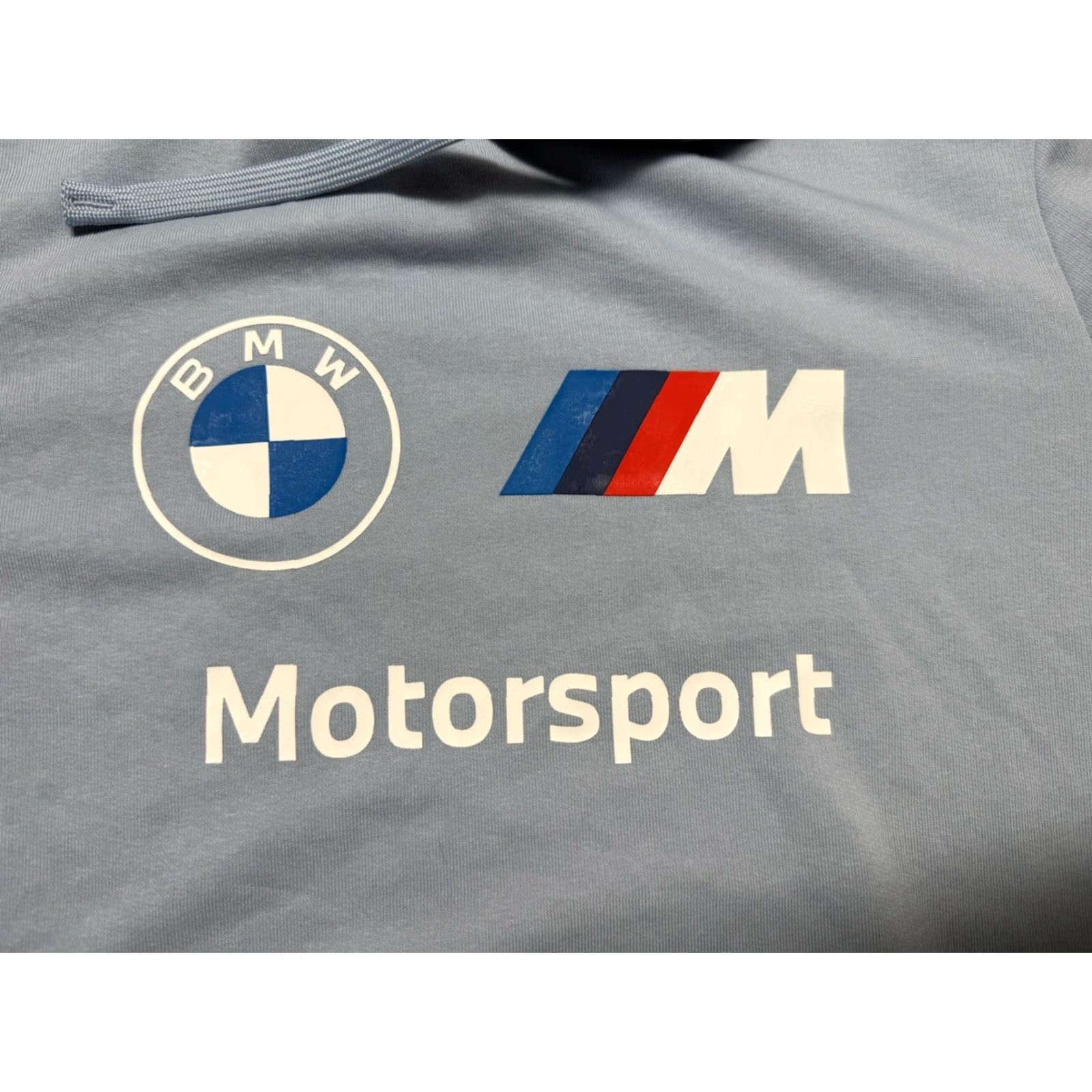 Puma PUMA BMW Hoodie Mens S Blue Pullover Sweatshirt Fleece M3 Logo Drawstring Pockets Athletic Casual Size US S / EU 44-46 / 1 - 7 Thumbnail
