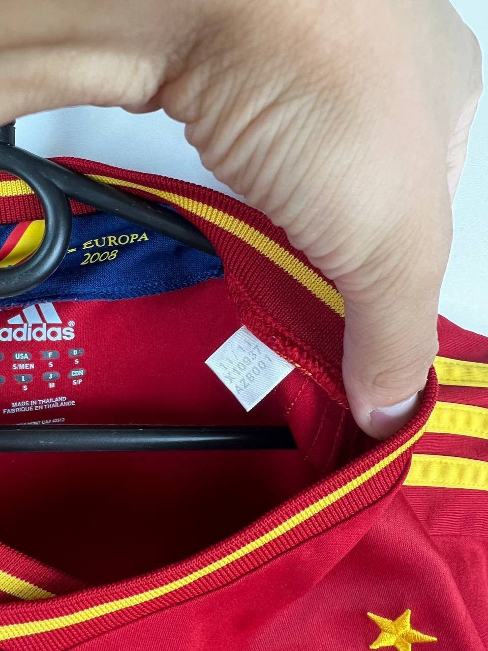 Vintage Spain Adidas jersey 2011 t-shirts size S Size US S / EU 44-46 / 1 - 4 Thumbnail