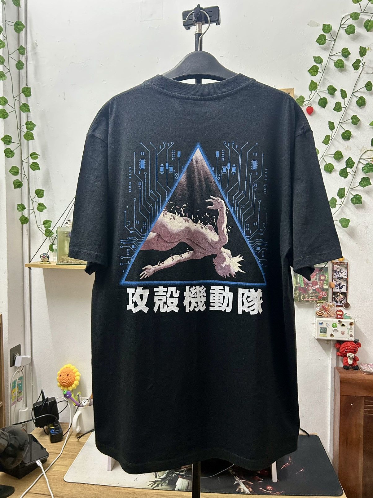 Japanese Brand Ghost in the Shell Deftones Anime Manga T shirt Size US XL / EU 56 / 4 - 4 Thumbnail