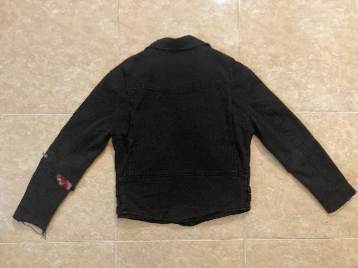 Japanese Brand Vintage Distress Dammtrax Double Collar Denime Jacket Size US L / EU 52-54 / 3 - 2 Thumbnail