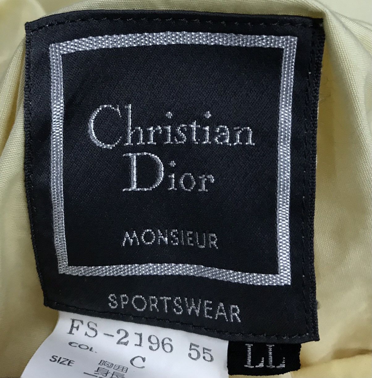Christian Dior Monsieur × Vintage Vintage Christian Dior Monsieur Sportswear Jacket Size US XL / EU 56 / 4 - 20 Thumbnail
