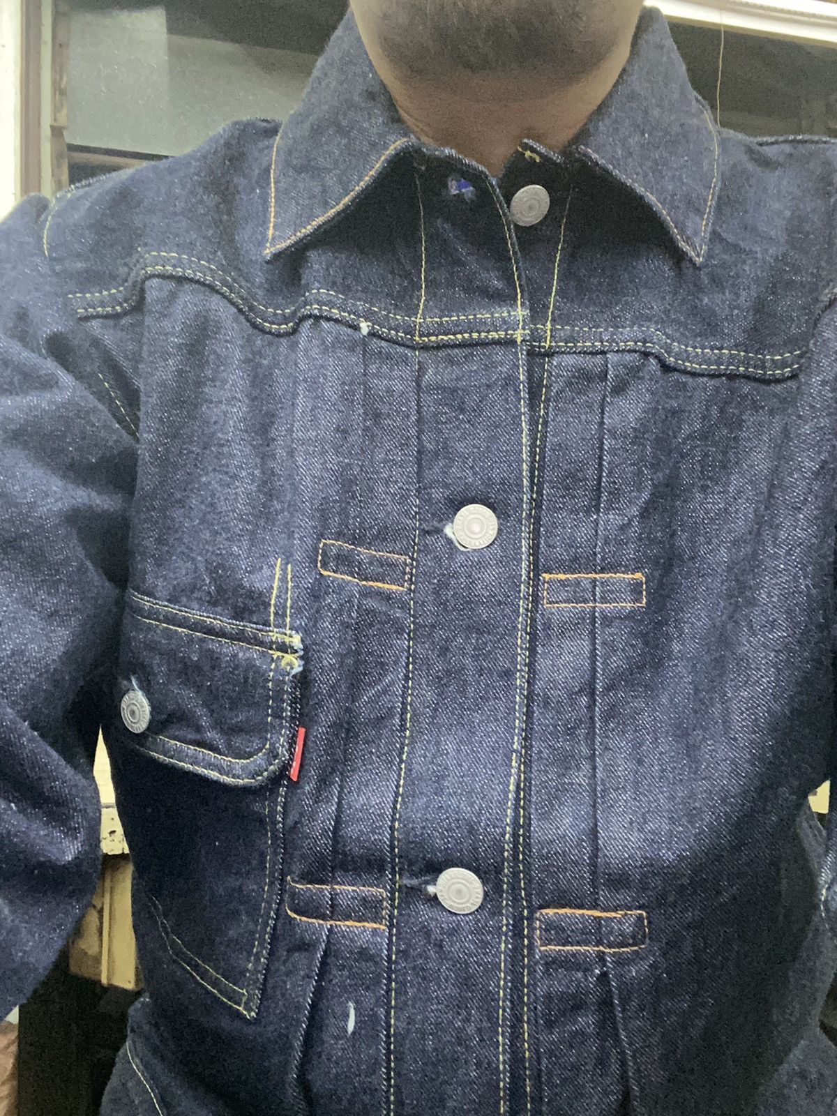 Designer × Handmade 🔥HANDMADE🔥 TYPE 1 JACKET T BACK INSPIRED LEVIS 45-46s Size US M / EU 48-50 / 2 - 19 Thumbnail