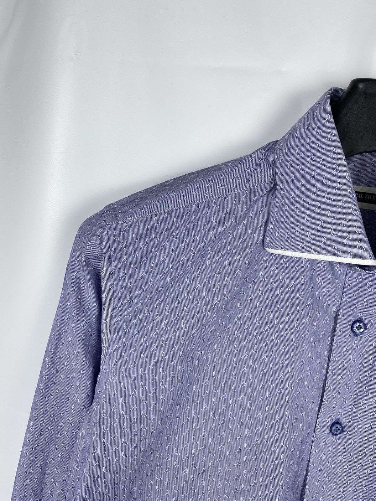 Pal Zileri Pal Zileri Paisley Print Shirt Button Up size 15 1/2 39 Size US S / EU 44-46 / 1 - 3 Thumbnail