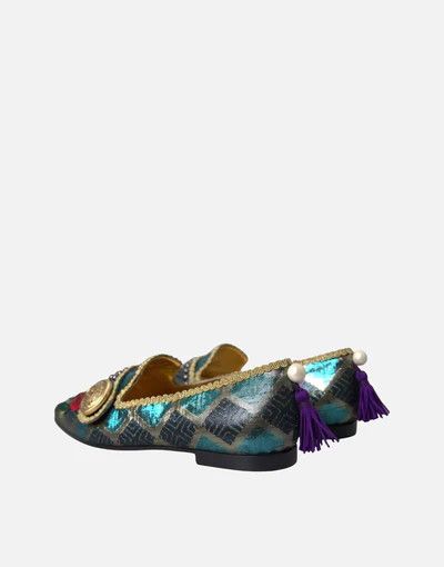 Dolce & Gabbana o1y0925 Loafers in Multicolor Size US 6.5 / IT 36.5 - 3 Thumbnail