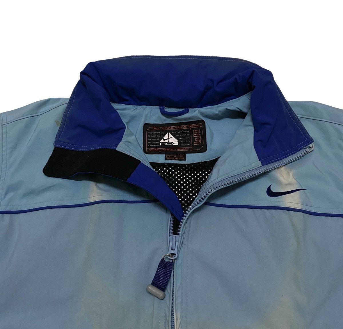 Nike ACG Rare Design Vintage Nike ACG Sun Faded Jackey Hoodie 2000s Size US L / EU 52-54 / 3 - 3 Thumbnail