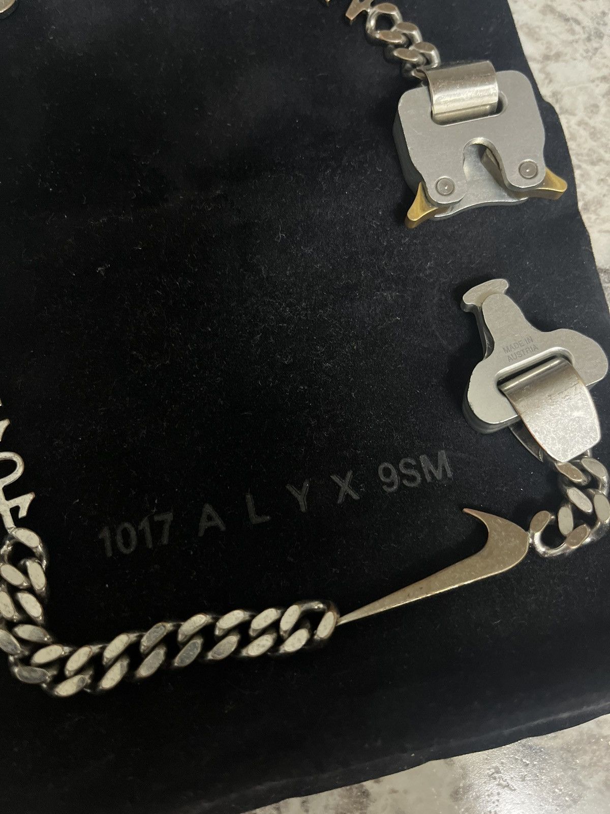 ALYX×NIKE 2019SS Hero Chain 1017 ALYX 9SM x Nike Swoosh Hero Chain