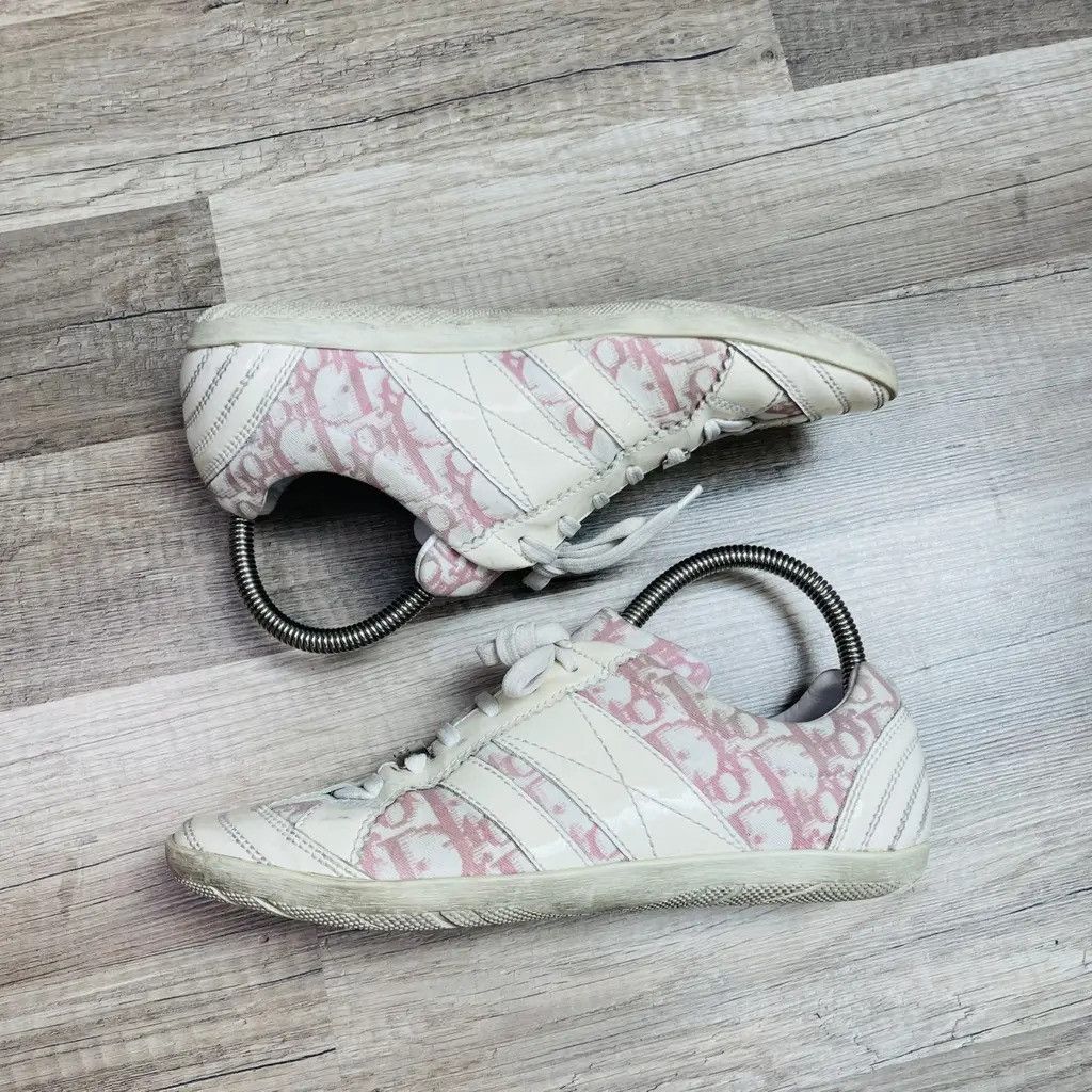 Dior Vintage Dior monogram shoes Size: 37 Size US 6 / IT 36 - 3 Thumbnail