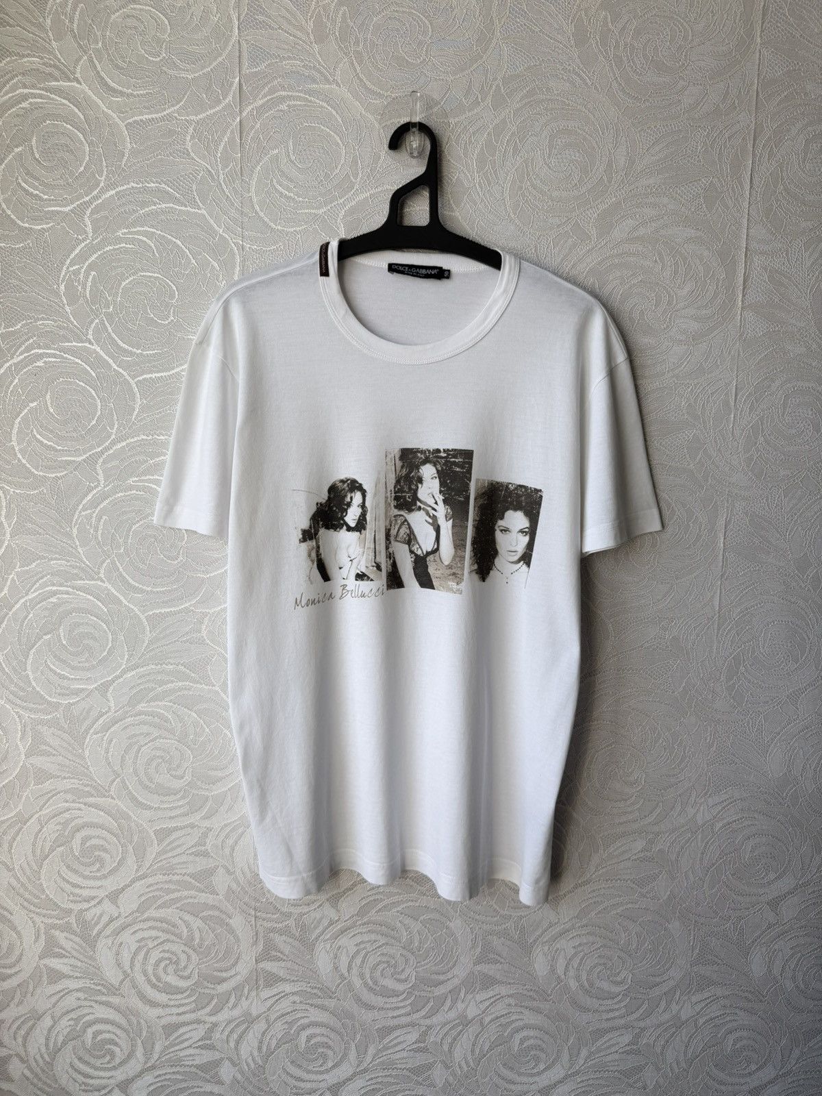 2000s Dolce & Gabbana Monica Bellucci Graphic T-Shirt Y2K