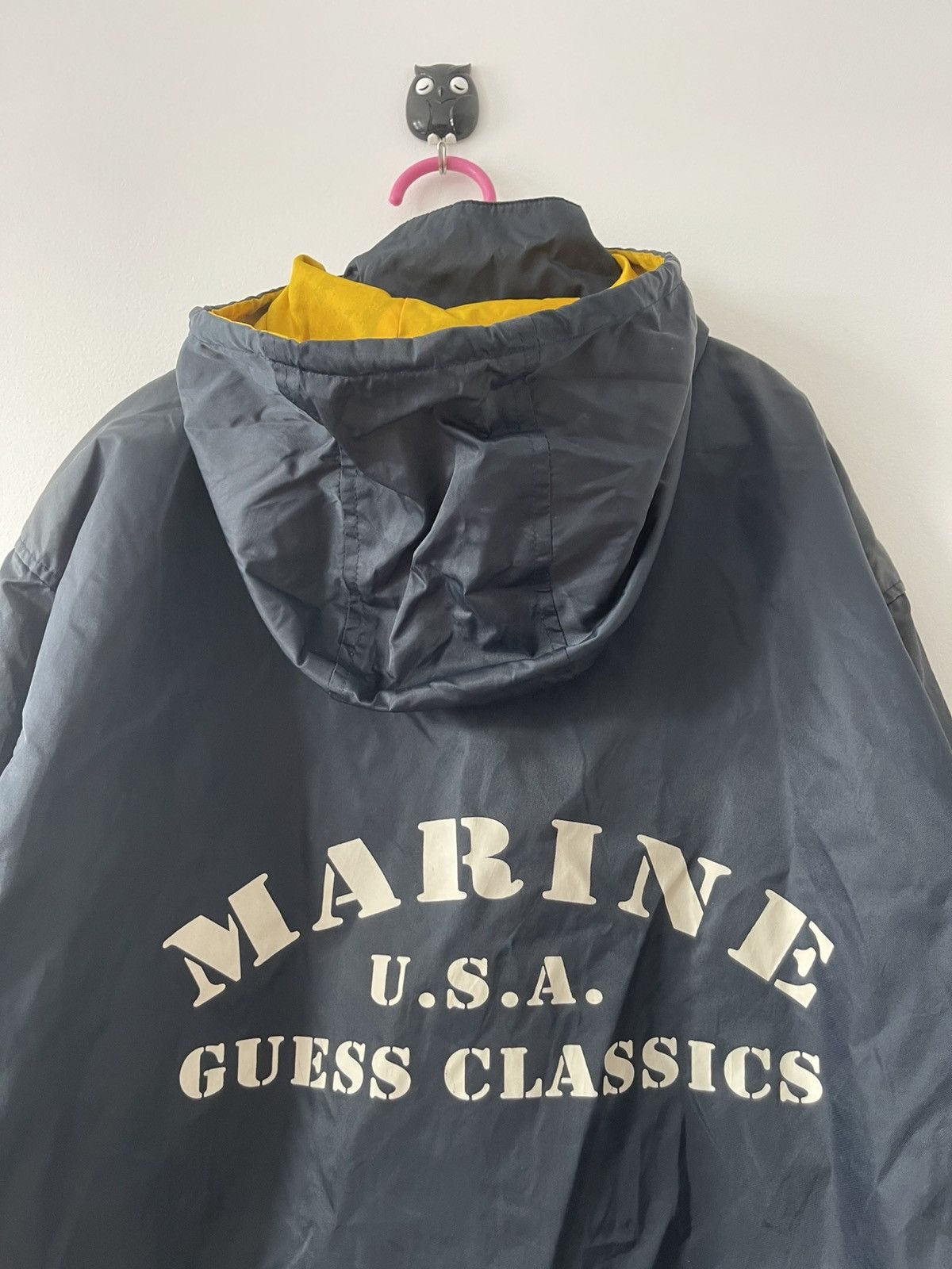 Guess Rare 90s Vintage GUESS Classics Marine SPR 1997 Nylon Jacket Size US M / EU 48-50 / 2 - 2 Thumbnail