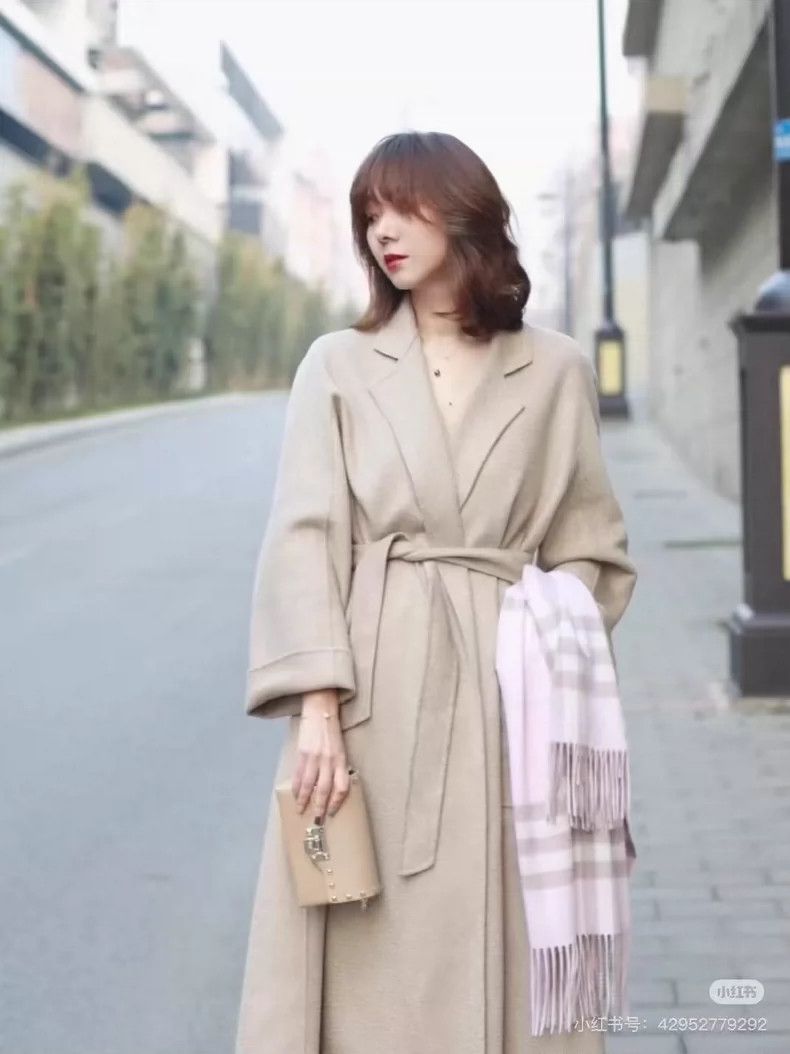 Max Mara Max Mara Labbro oatmeal cashmere coat Size S / US 4 / IT 40 - 5 Thumbnail