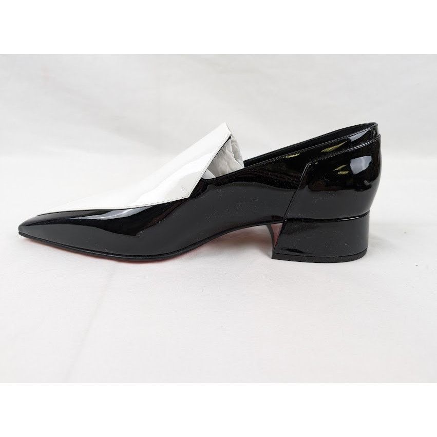 Christian Louboutin o1rshd1 Aiglon 30 Shoes in White / Black Size US 8 / EU 41 - 5 Thumbnail