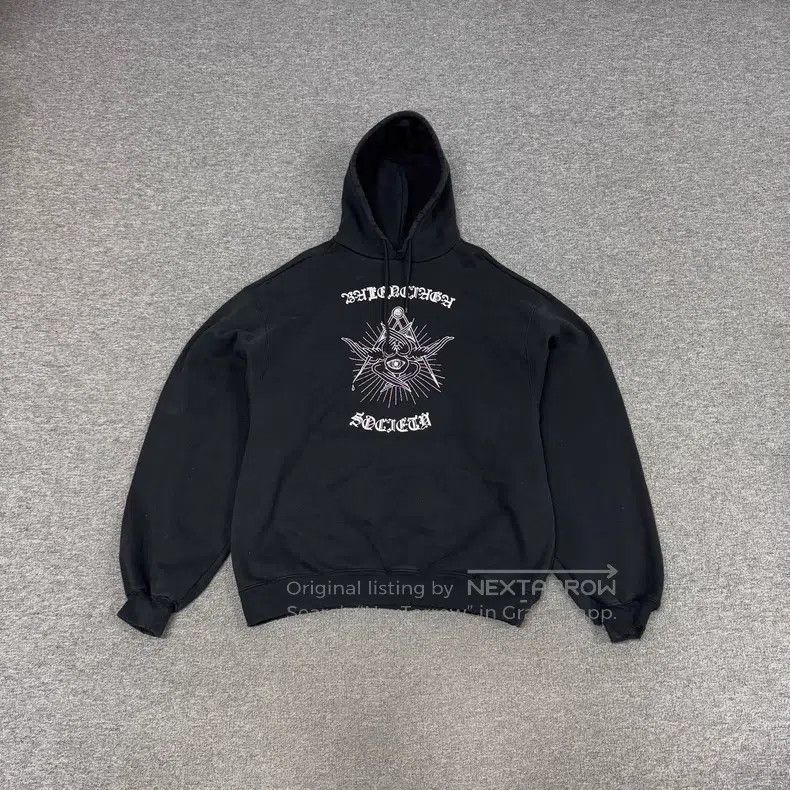 Balenciaga Balenciaga Evil Eye Hoodie Size US XS / EU 42 / 0 - 1 Thumbnail