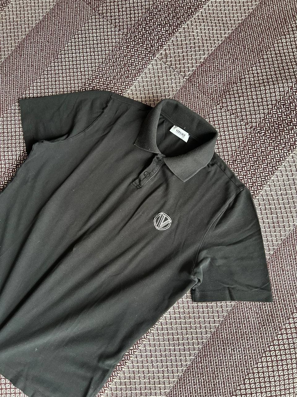 Versace Versace Collection Small Logo Solid Style Polo Shirt Size US L / EU 52-54 / 3 - 4 Thumbnail