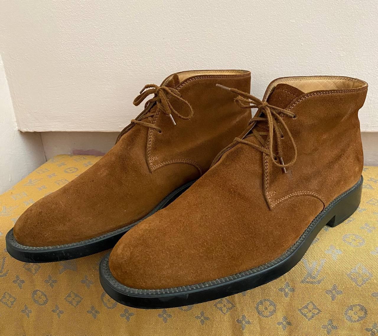 Tod's 💎 TOD'S Luxury Genuine Leather Suede Chelsea Boots Size US 8.5 / EU 41-42 - 4 Thumbnail