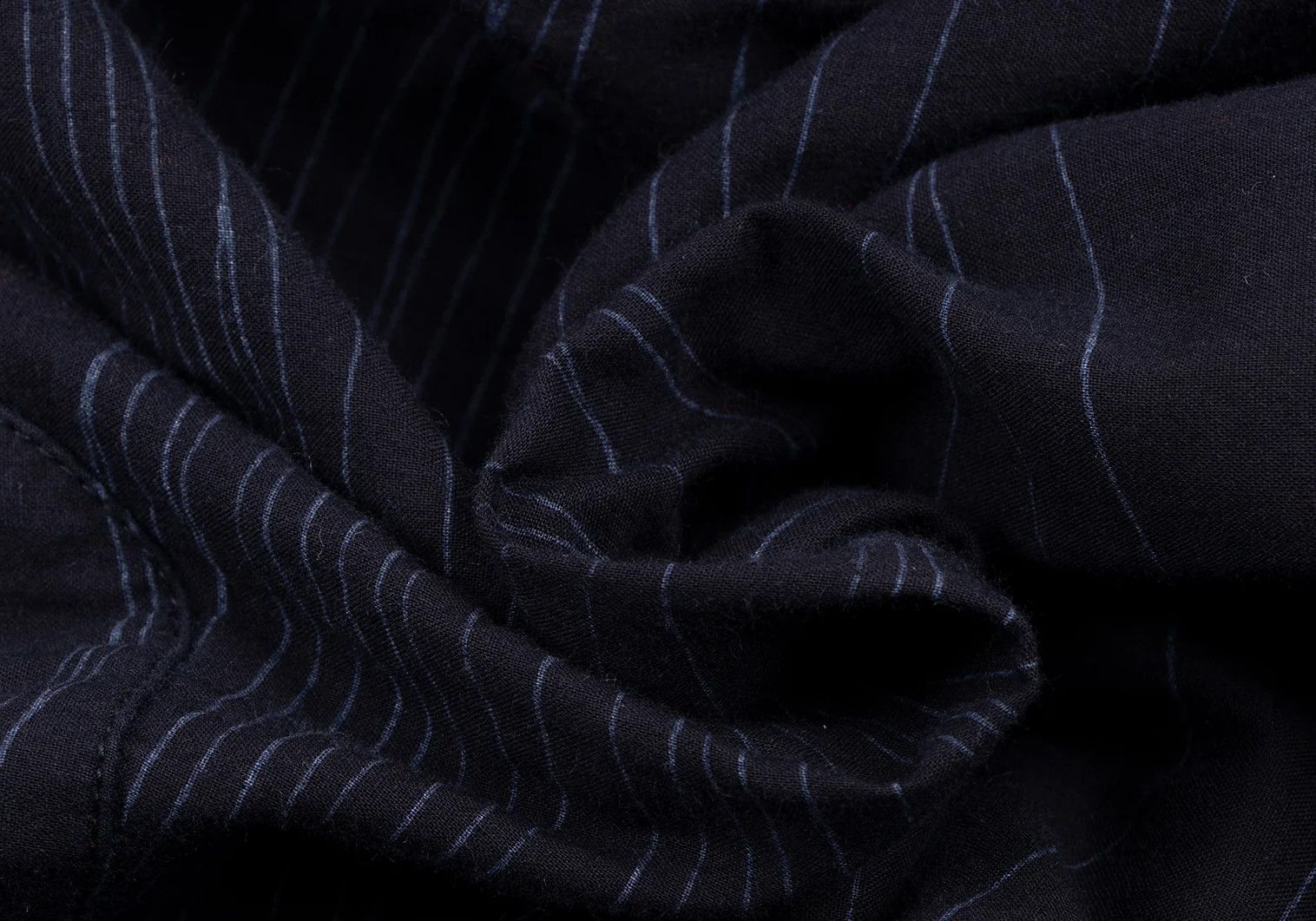 Issey Miyake Cotton Random Stripe Tapered Pants in Navy XL Size US 38 / EU 54 - 12 Thumbnail