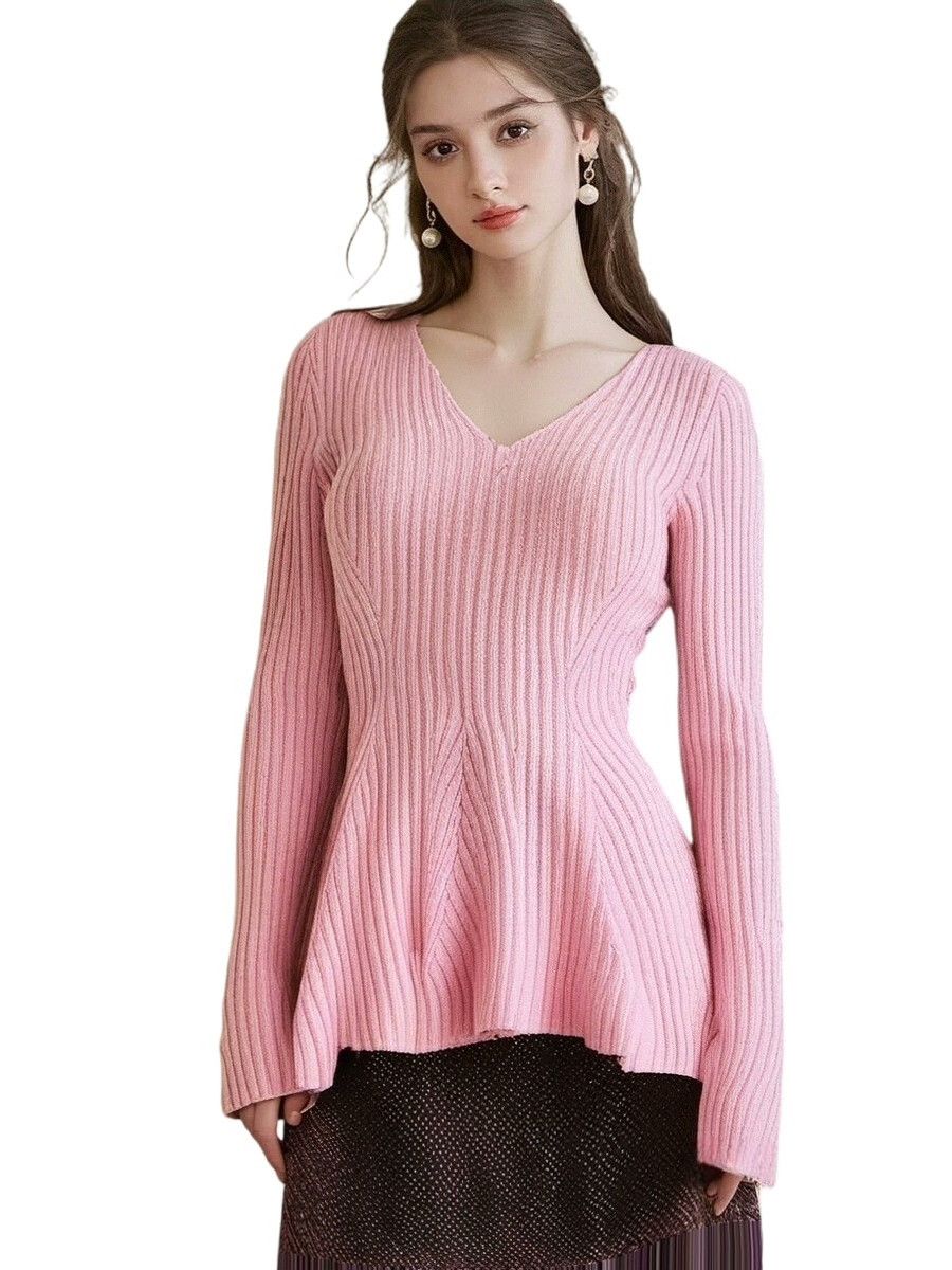 Dior pink mermaid hem Dior sweater Size US S / EU 44-46 / 1 - 1 Thumbnail