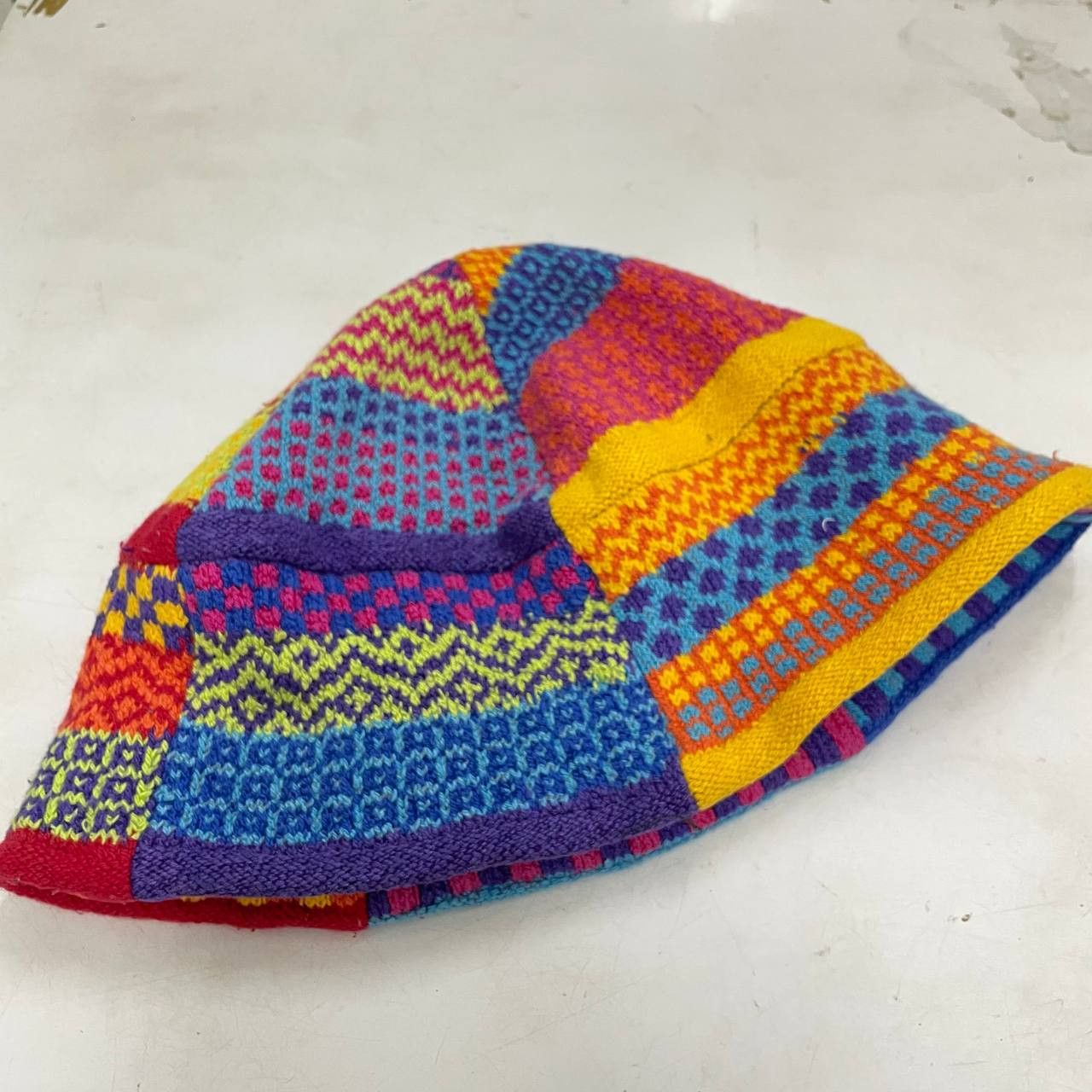 Heritage Research ⭐️SALE⭐️ BEANIE Crochet Kufi Hat Skullcap Guatemalan Knit Size ONE SIZE - 4 Thumbnail