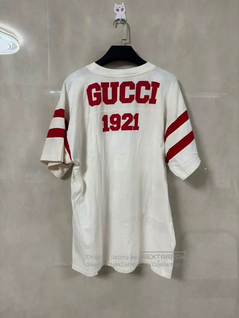 Gucci Gucci White and red digital logo printed short sleeves Size US S / EU 44-46 / 1 - 2 Thumbnail