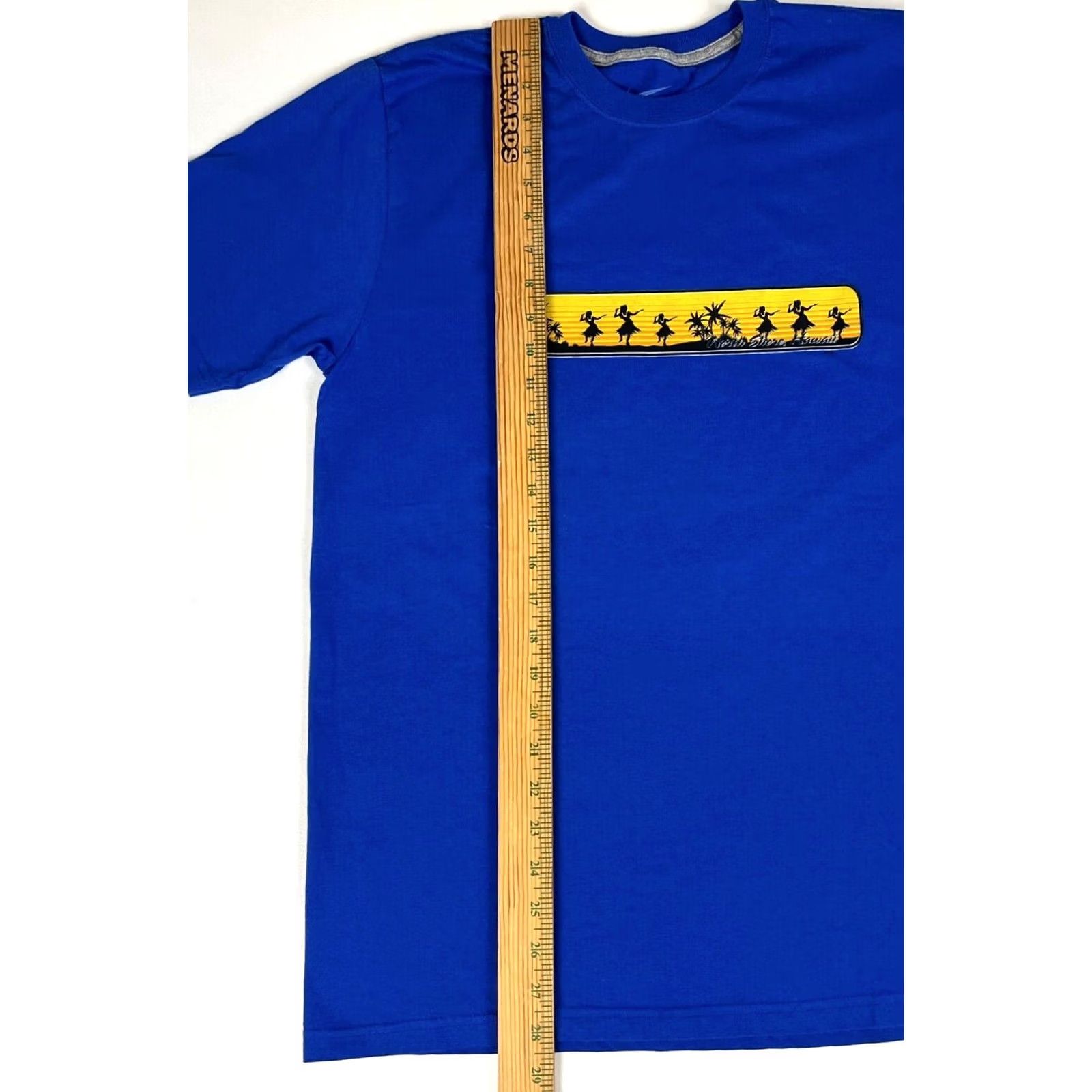 Nike Nike North Shore Hawaii T-Shirt Mens M Blue 100% Cotton Crew Neck Short Sleeve Beach Vintage Pattern: Solid, White, NH Size US M / EU 48-50 / 2 - 6 Thumbnail