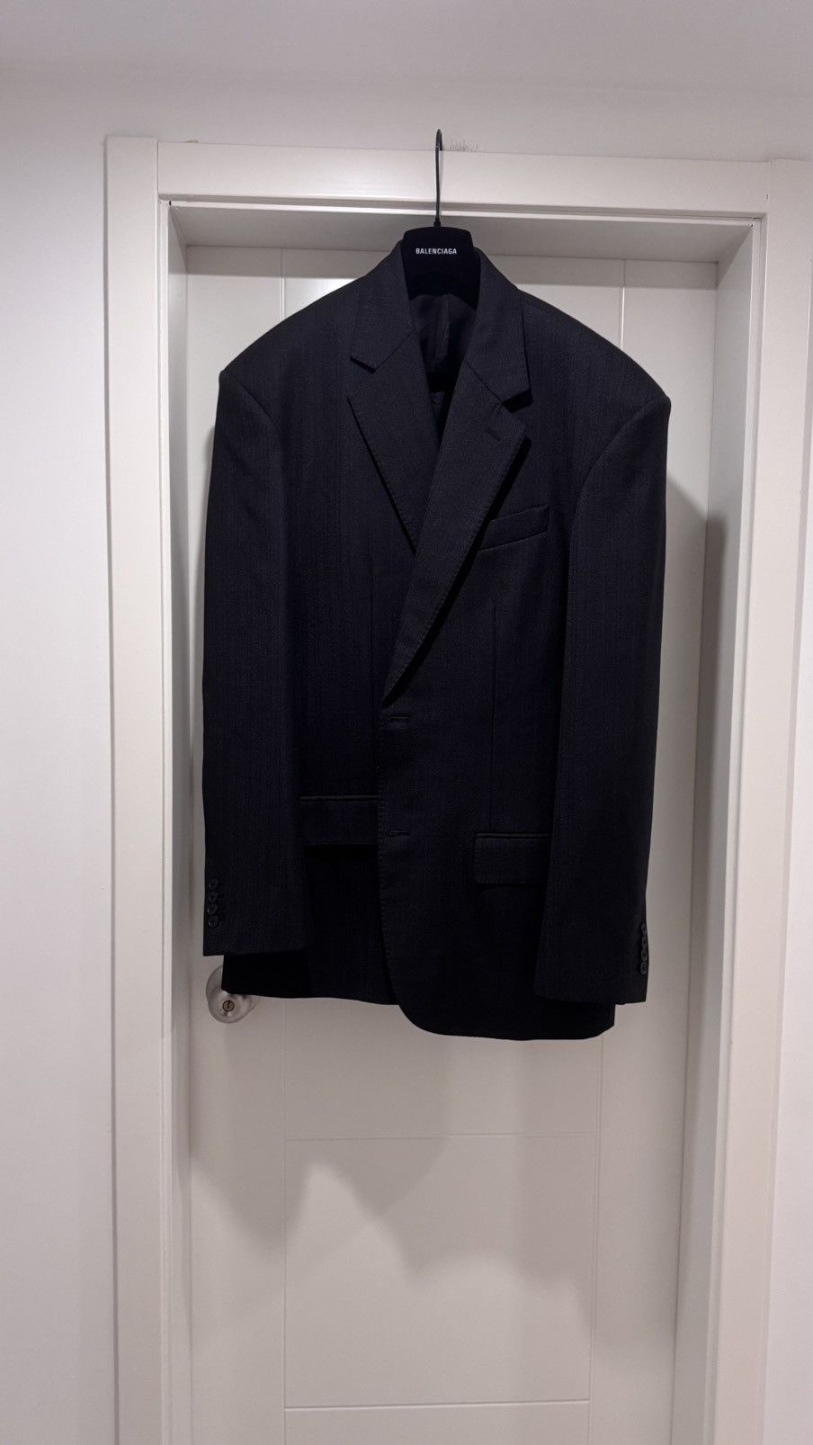 Balenciaga Garde Robe Wool Blazer