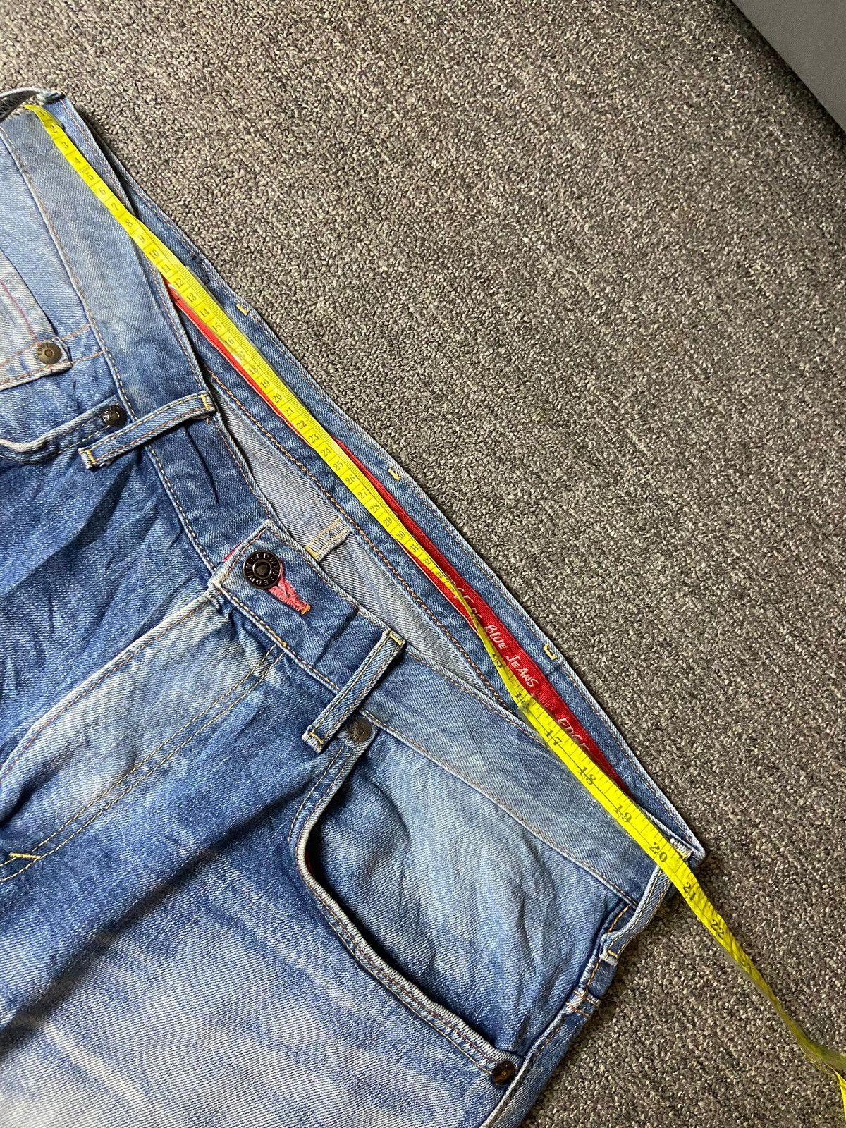 Edwin × Japanese Brand × Vintage Vintage EDWIN 503 Regular Fit Denim Jeans (128) Size US 42 / EU 58 - 8 Thumbnail