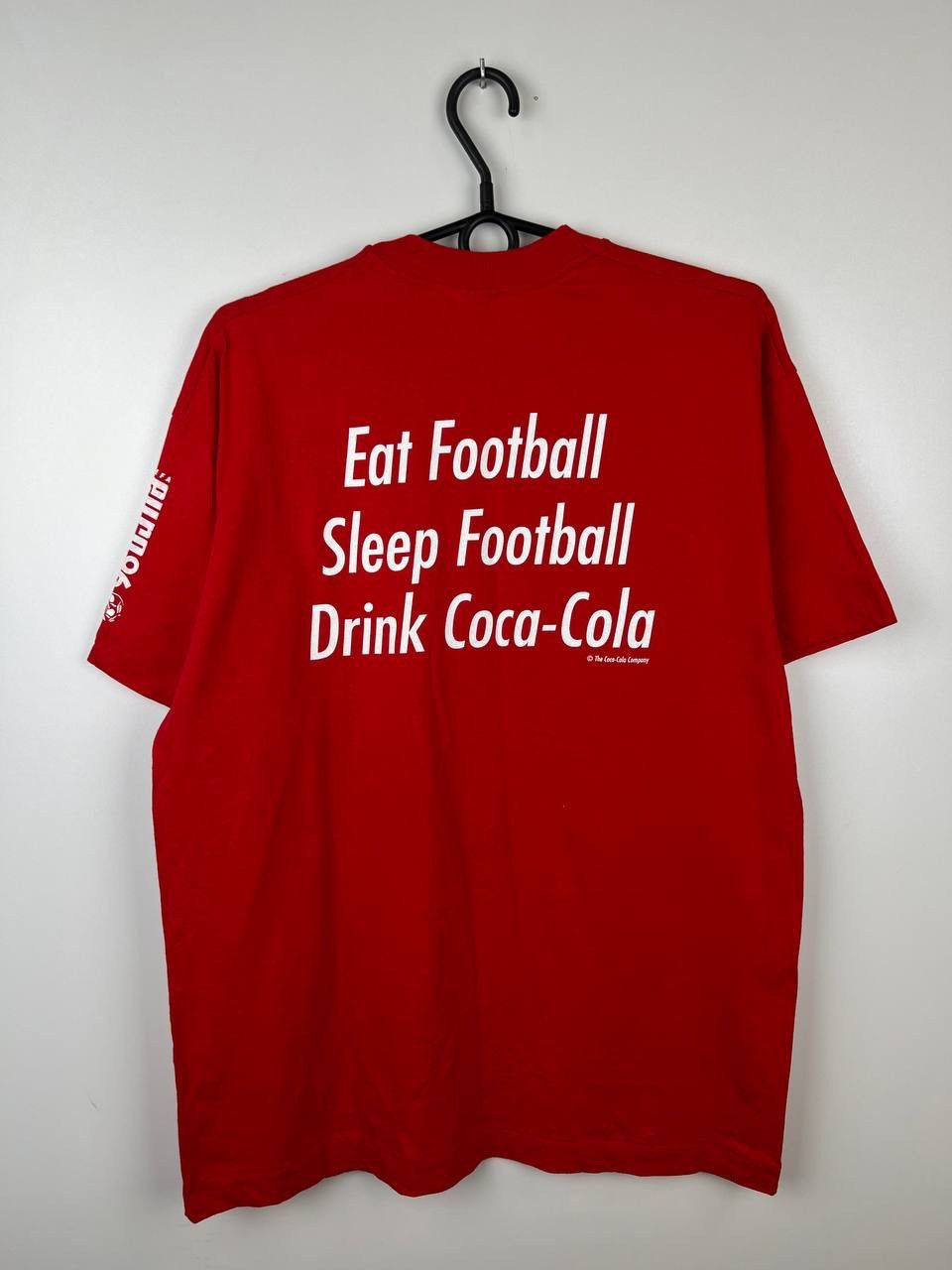 Vintage Coca Cola UEFA Euro 96s vintage t-shirts size L Size US L / EU 52-54 / 3 - 2 Thumbnail