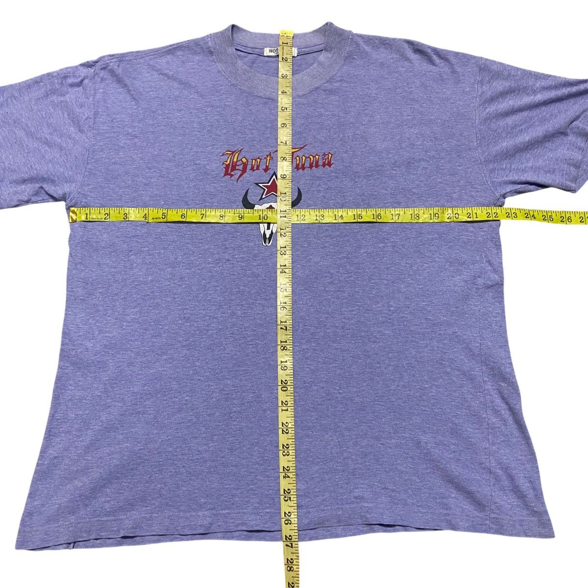 Hot Tuna Vintage 90s Hot Tuna Skateboard Bones Pentagram Shirt Size US M / EU 48-50 / 2 - 11 Thumbnail
