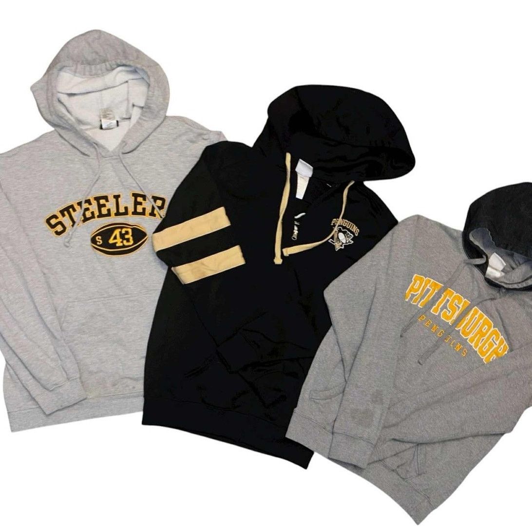 NHL 3 Pittsburgh Steelers/Pirates/Penguins Sweatshirt Hoodies SM Size US S / EU 44-46 / 1 - 1 Thumbnail